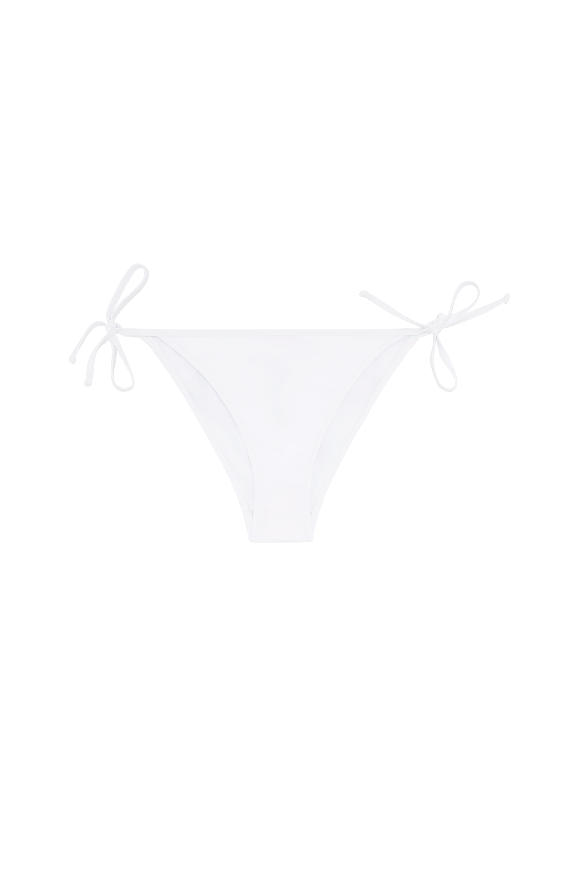Diesel - BFPN-BRIGITTES, Woman Maxi logo bikini briefs in recycled nylon in White - Image 4