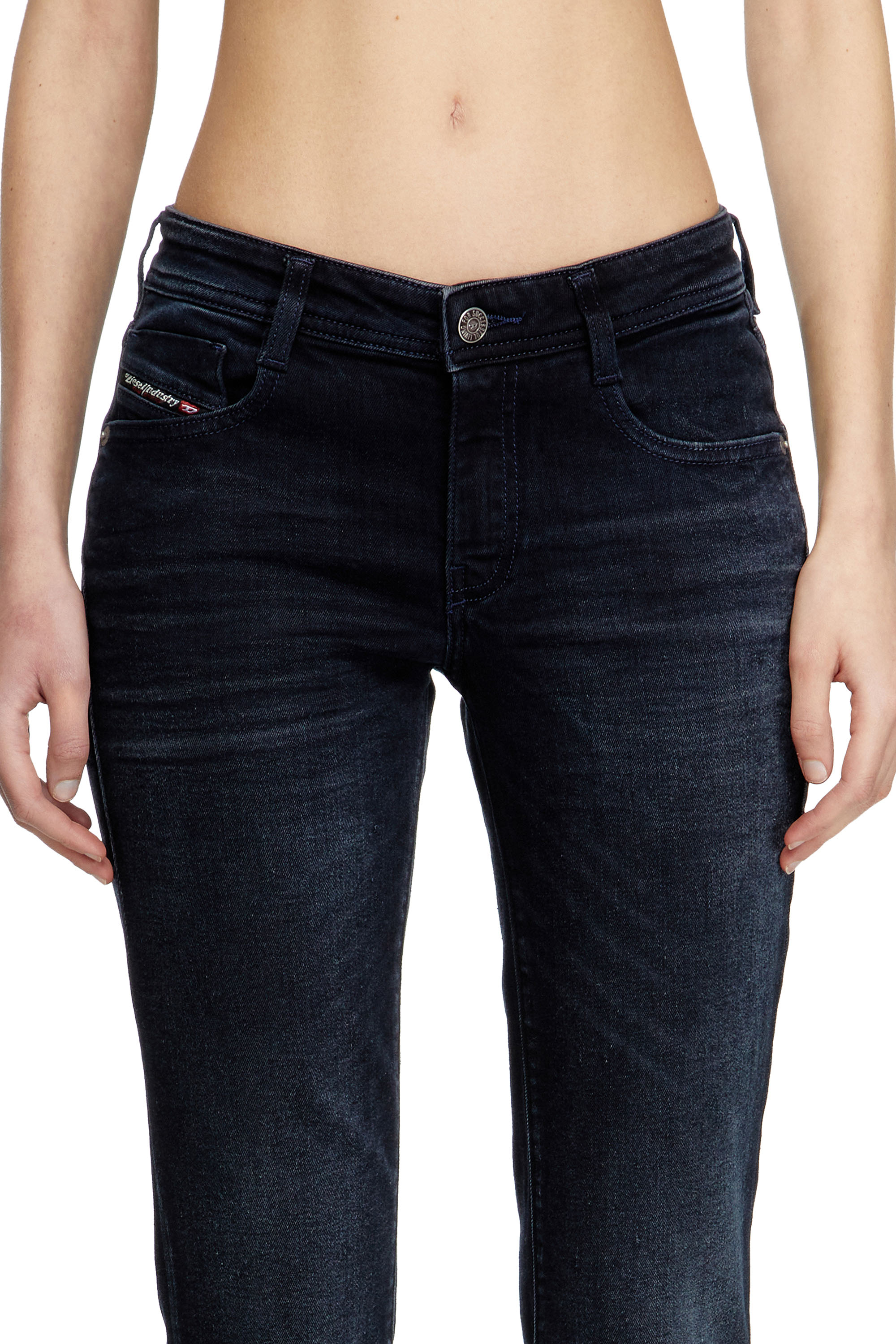 Bootcut Jeans 1969 D-Ebbey 0BMBU, Dark Blue Diesel - Woman's Bootcut Jeans 1969 D-Ebbey 0BMBU, Dark Blue - 5