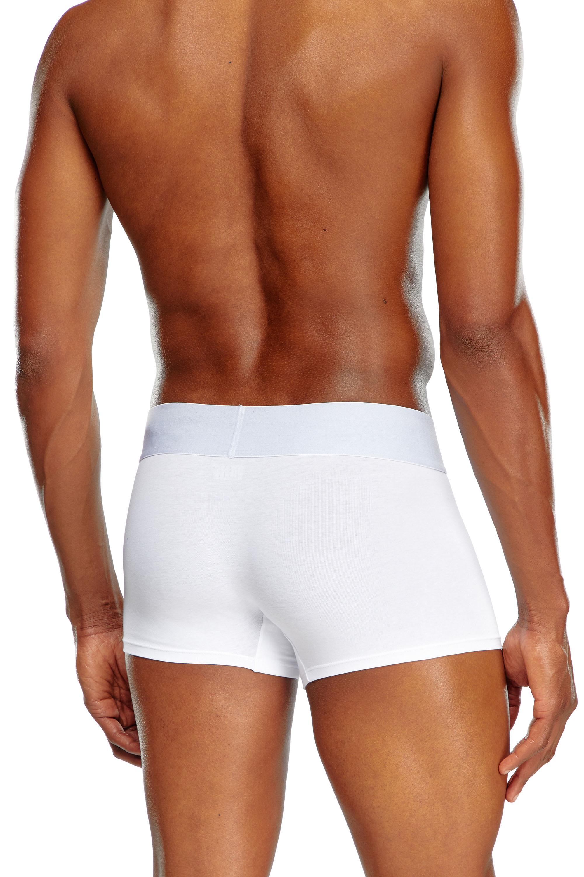 Diesel - UMBX-DAMIENTHREEPACK-5.5EL, Man's 3-pack of boxer briefs with cut-off logo in Black/White - 3