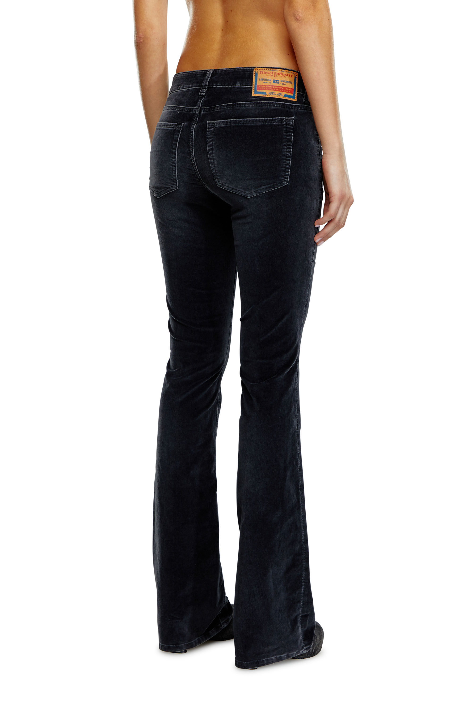 Diesel - Woman Bootcut and Flare Jeans 1969 D-Ebbey 003HL, Black - Image 3