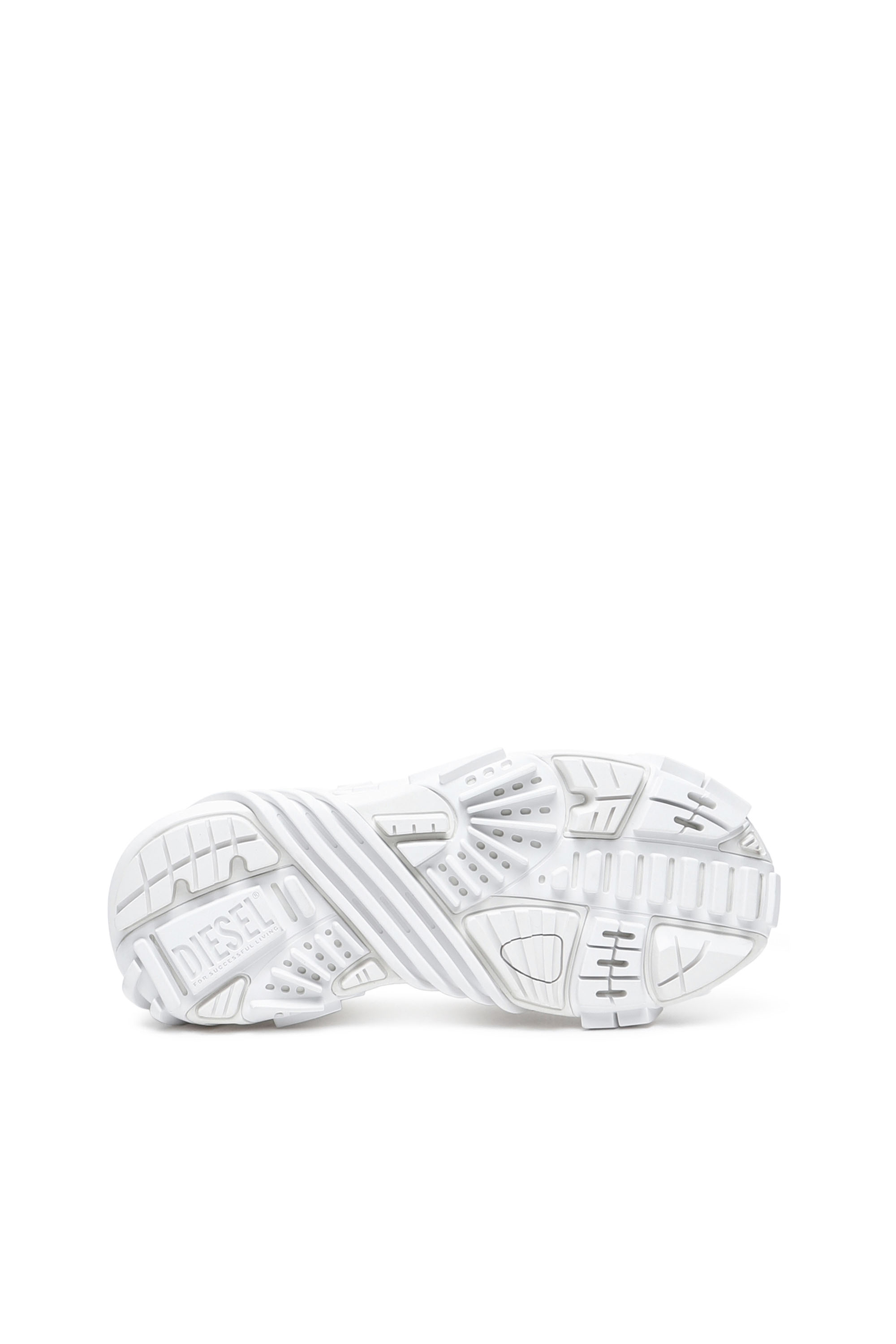 Diesel - S-PROTOTYPE LOW W, Woman S-Prototype Low W - Sneakers in mesh and rubber in White - Image 4