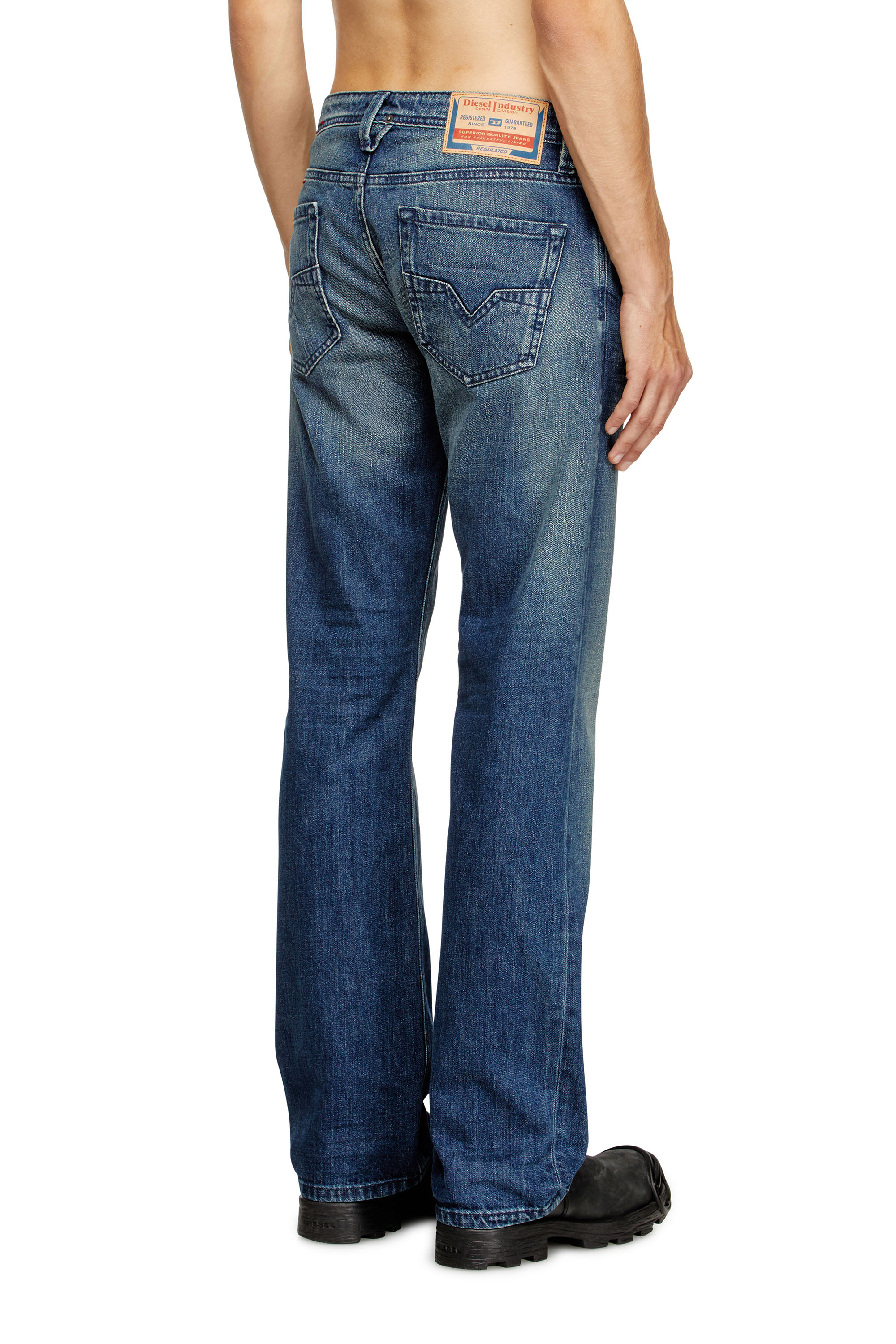 Diesel - Man's Regular Jeans 1985 Larkee 0DBDS, Dark Blue - 4