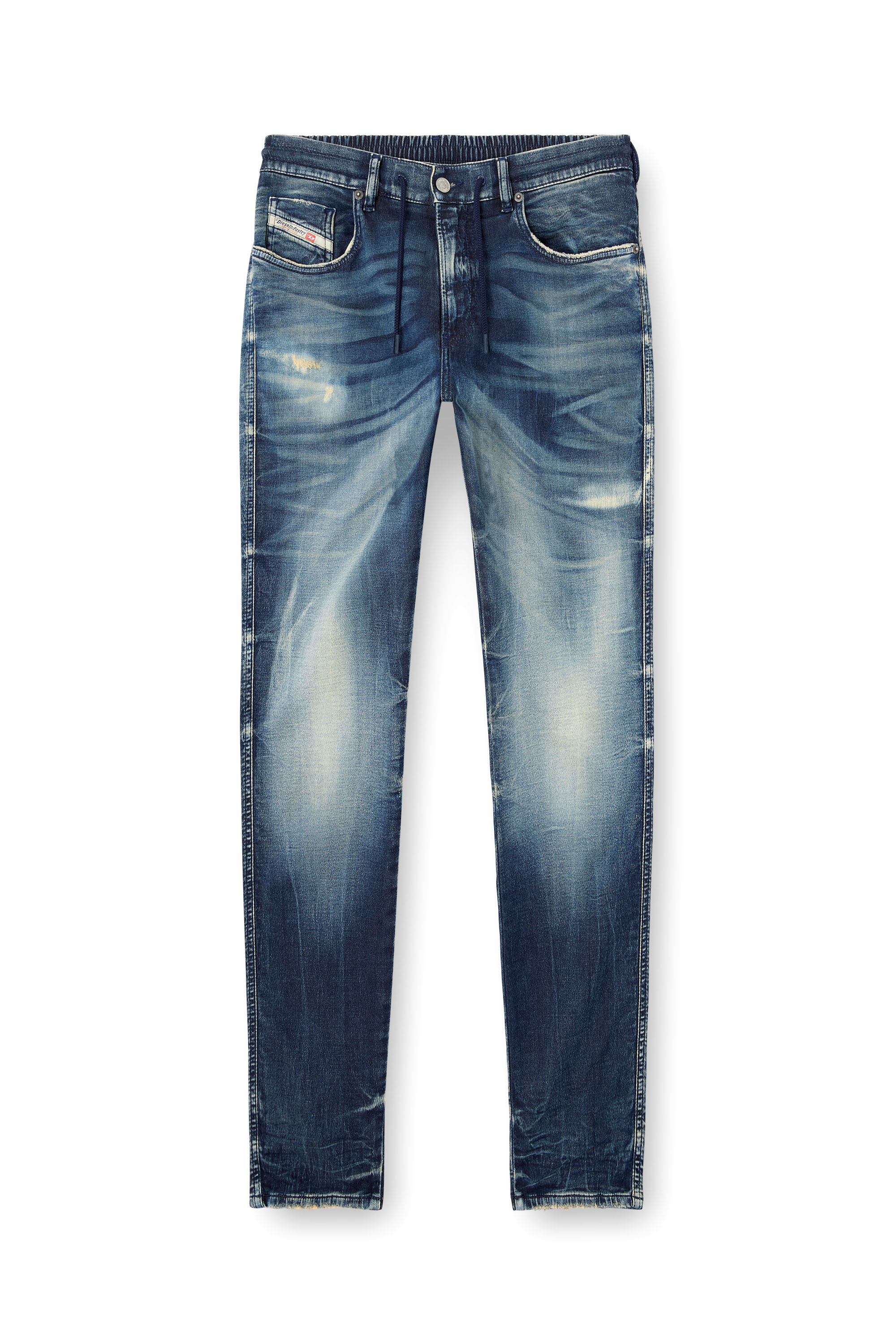 Diesel - Man's Slim 2062 D-Strukt Joggjeans® 068RZ, Dark Blue - 2
