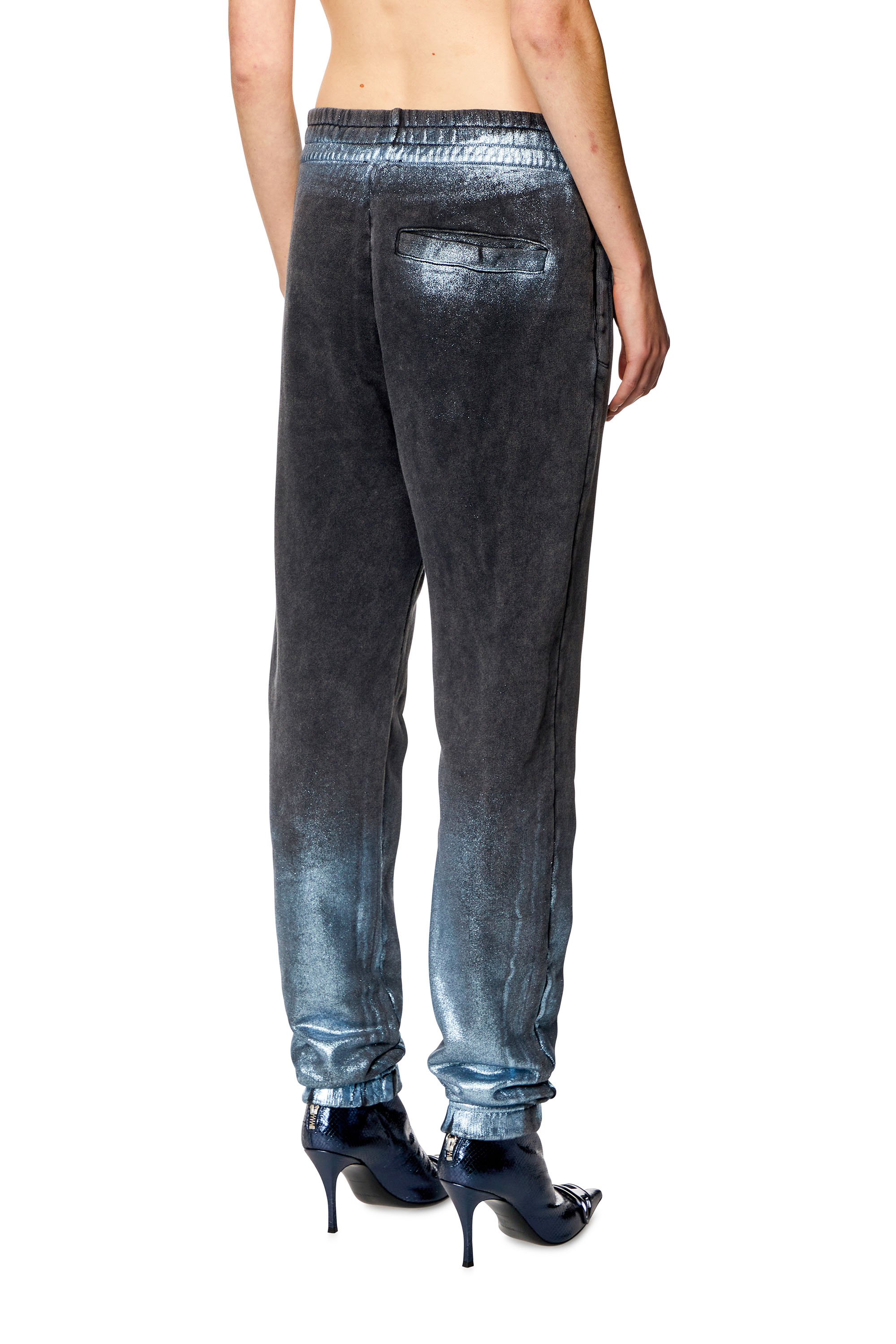 Diesel - P-LEB, Woman Faded metallic sweatpants in Multicolor - Image 4