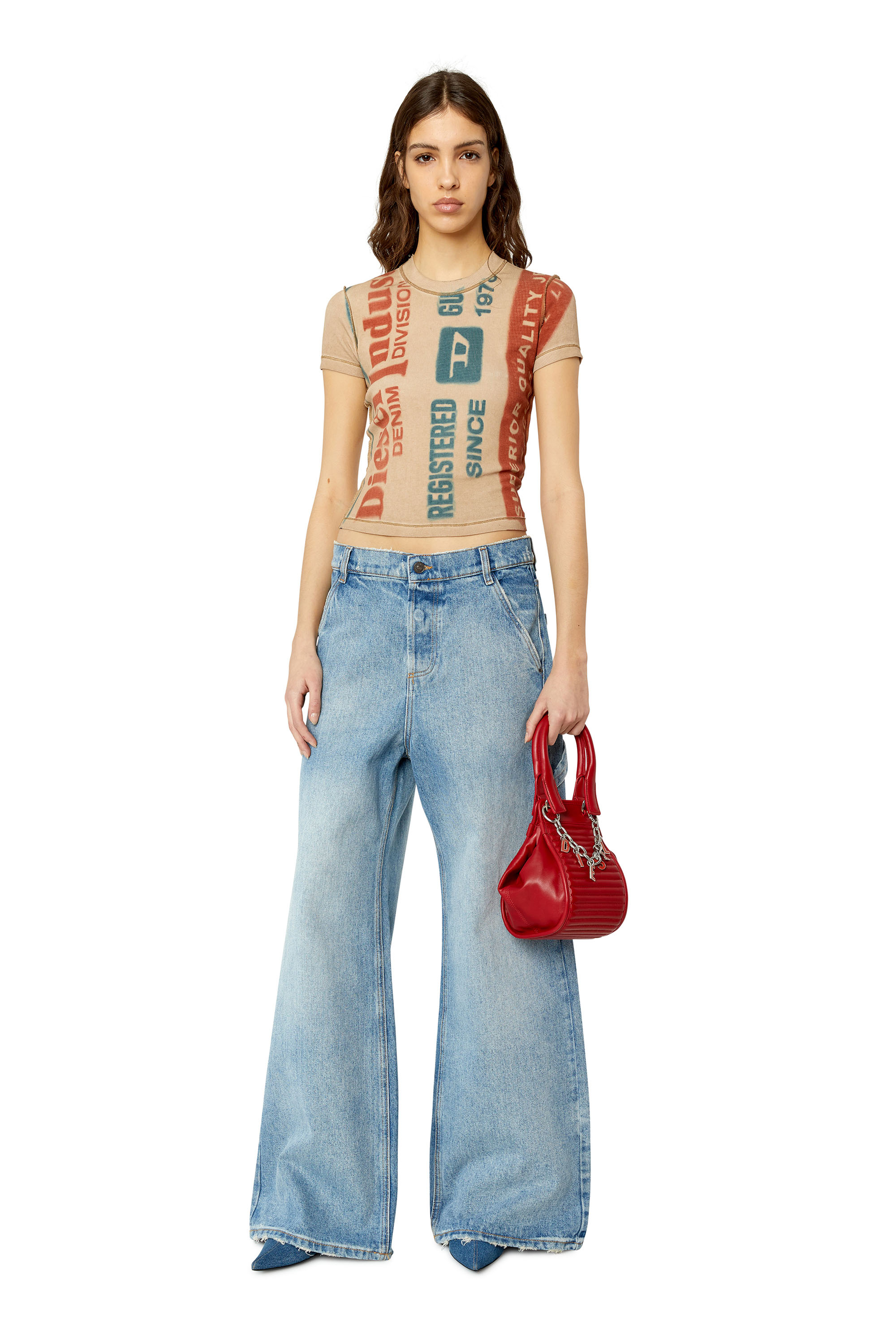 Diesel - Straight Jeans 1996 D-Sire 0EMAG, Light Blue - Image 4