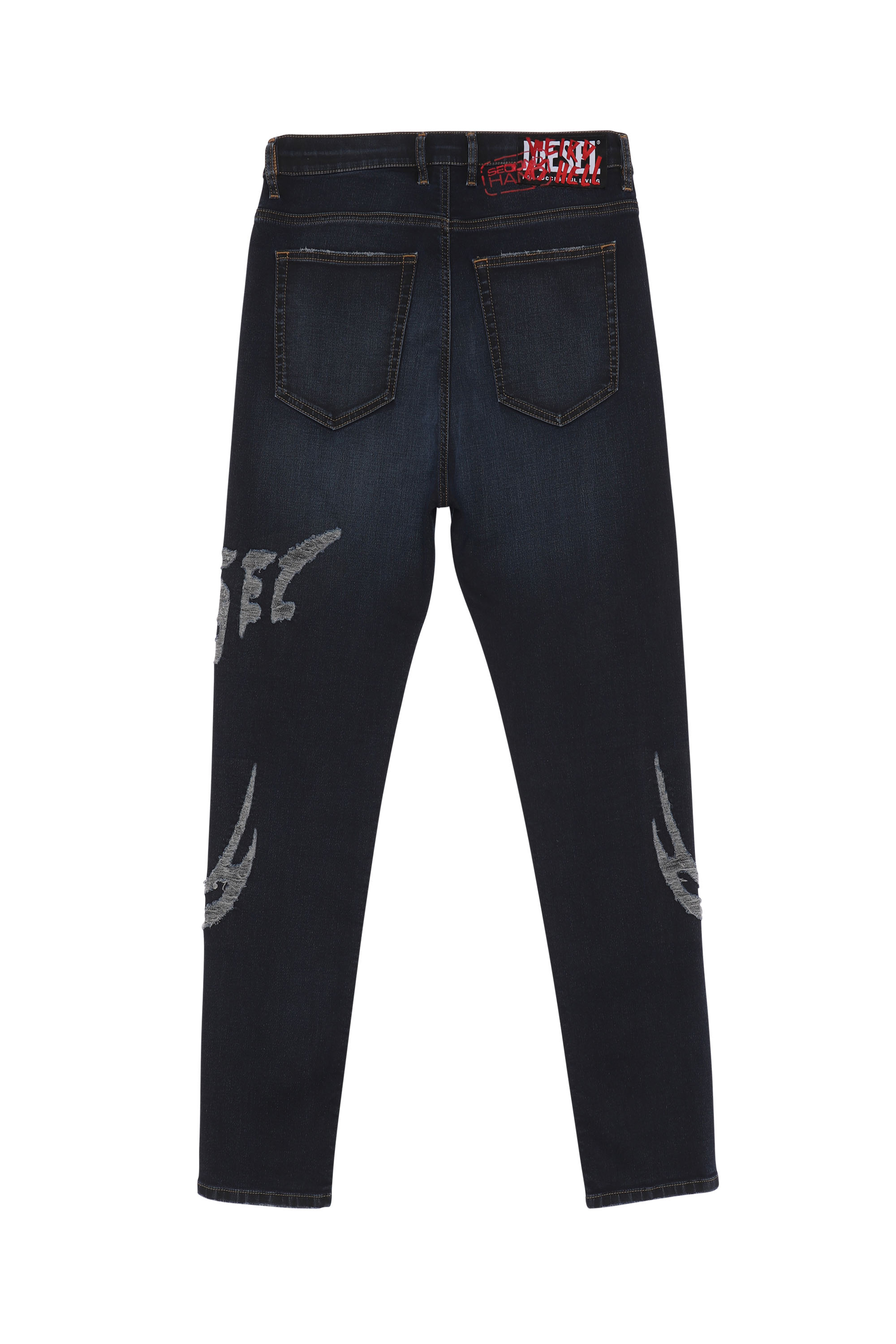 Diesel - D-VIDER CB-SP1 JoggJeans&reg;, Man's Diesel Man - Jeans Dark blue in Dark Blue - 2