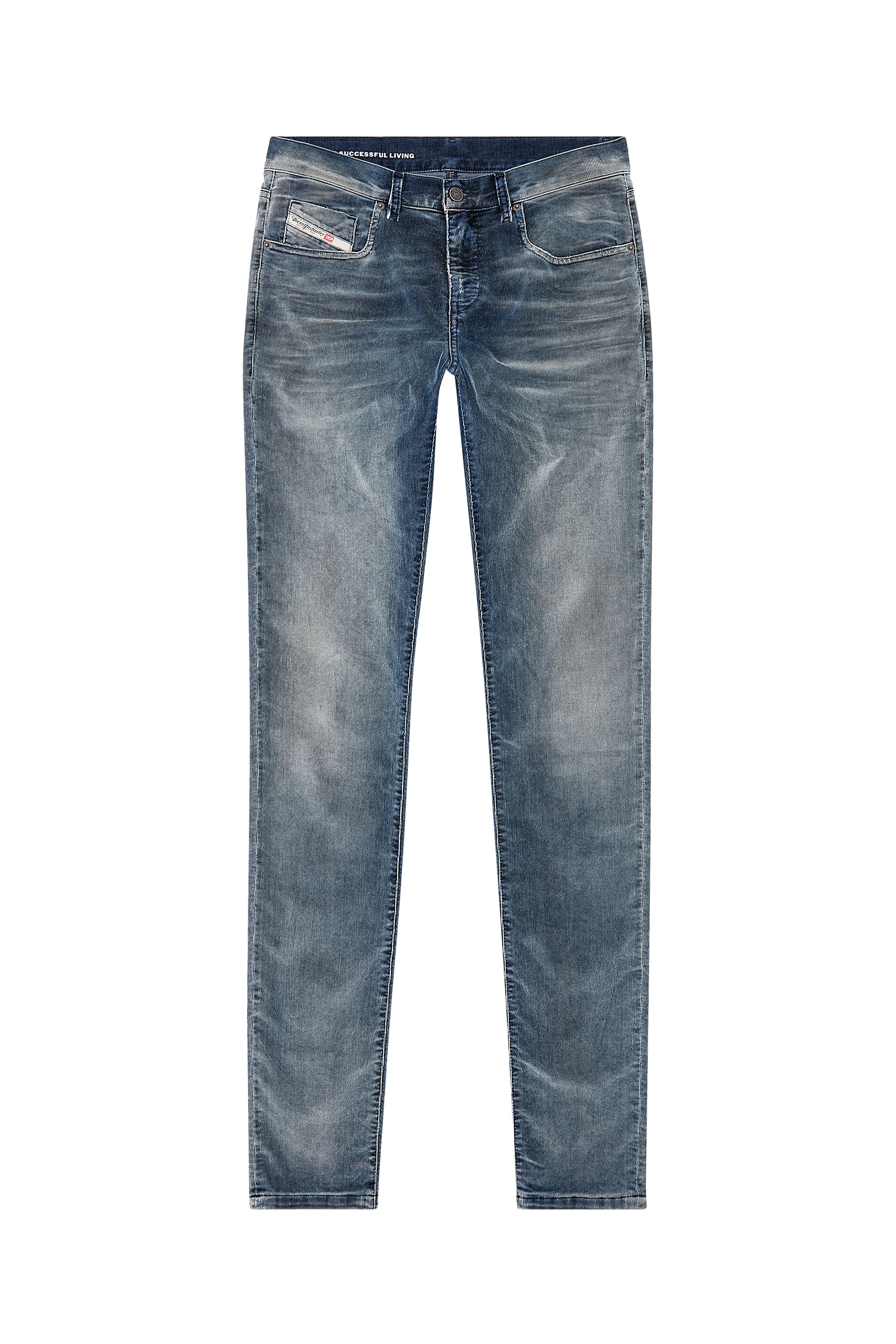 Diesel - Man Slim Jeans 2019 D-Strukt 068JF, Dark Blue - Image 5