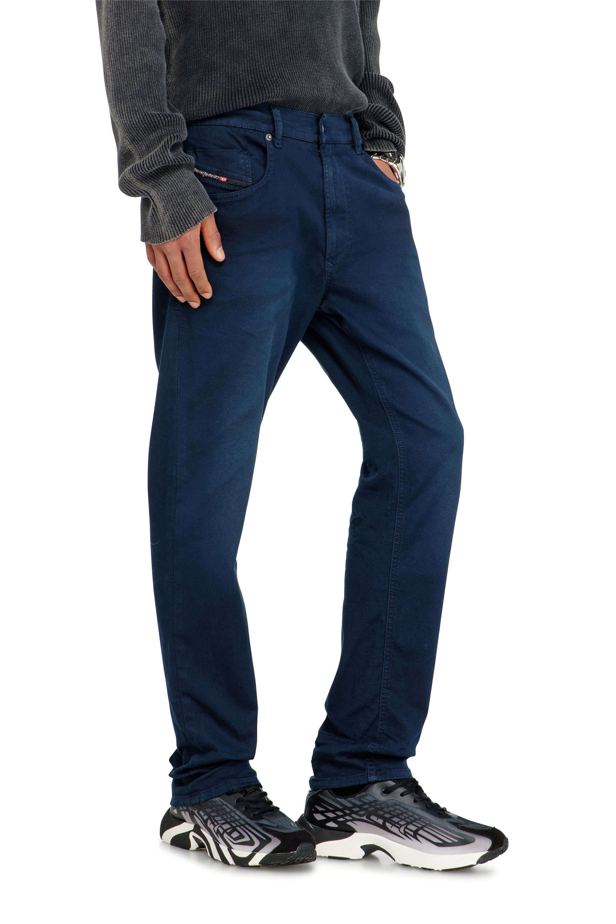 Diesel - Man's Regular 2032 D-Krooley-BW Joggjeans&reg; 0670M, Dark Blue - 5