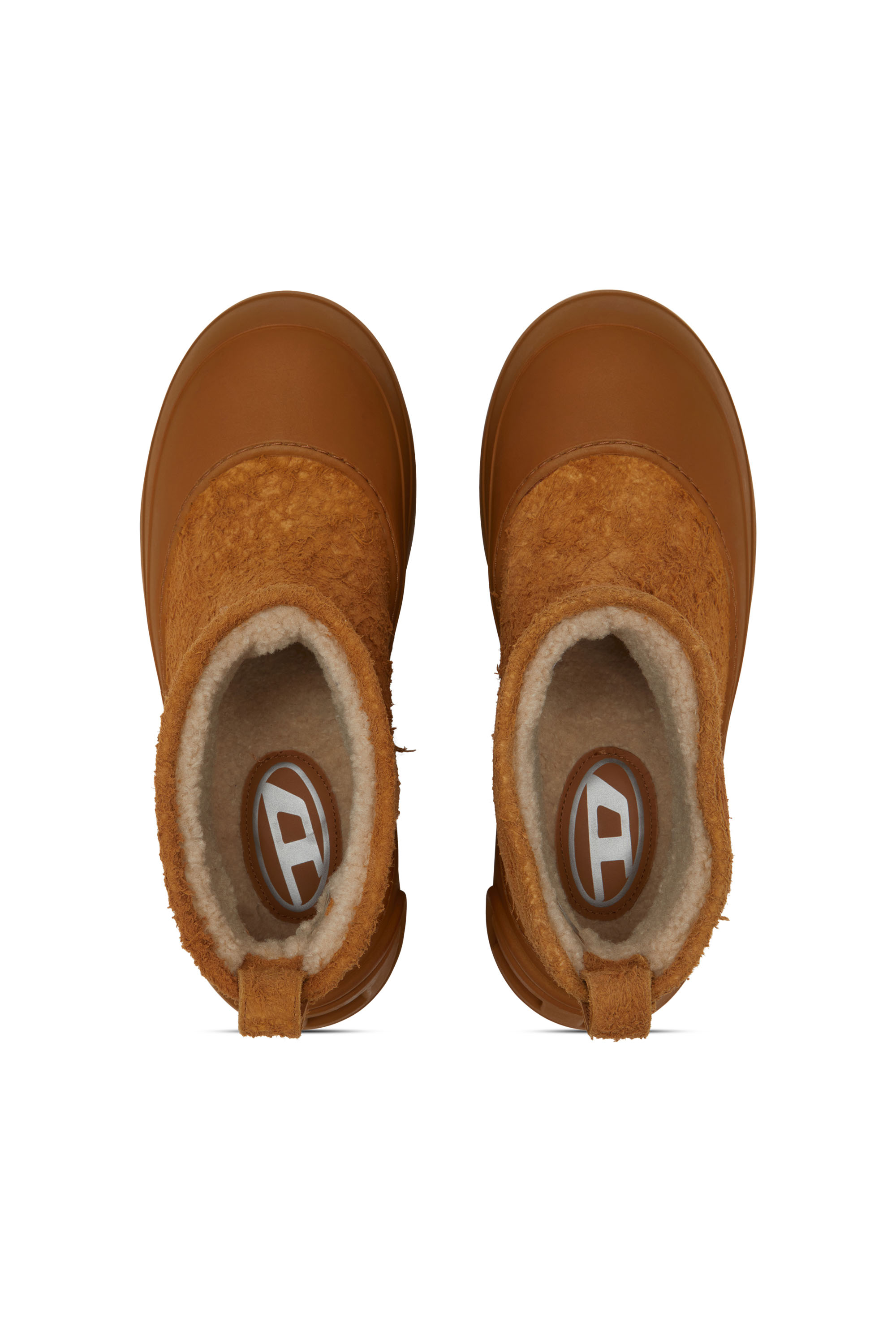 Diesel - D-DONALD MONTONE, Man's D-Donald-Chunky ankle boot with lug sole in Brown - 4