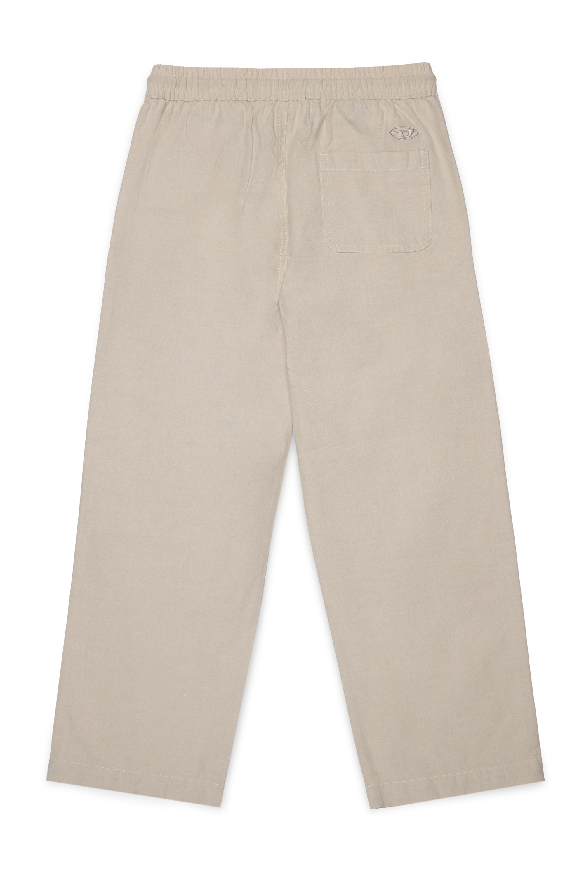 Diesel - PCALLY, Man's Sweat pants with drawstring waist in Beige - 2