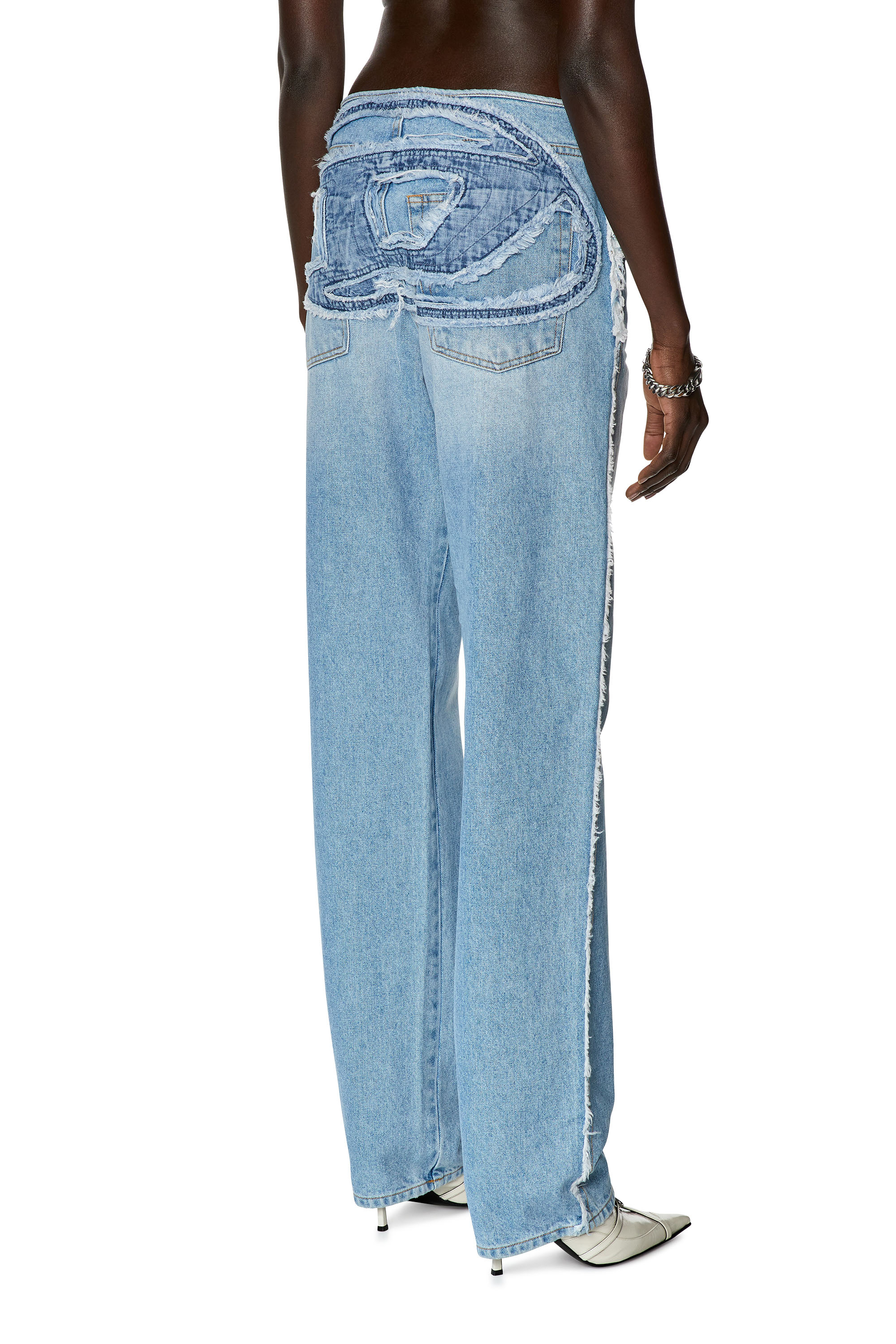 Diesel - Straight Jeans D-Ark 0HLAC, Light Blue - Image 1