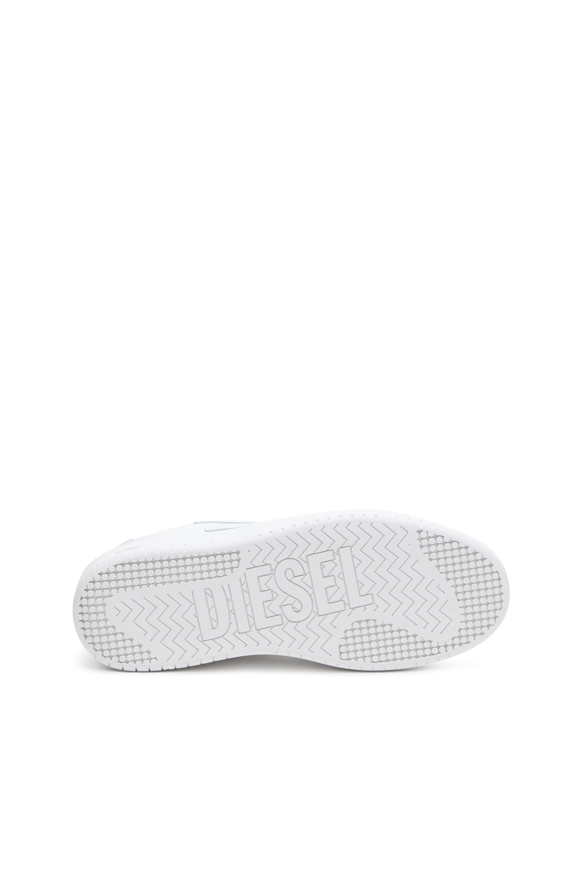 Diesel - S-ATHENE BOLD X, Woman S-Athene Bold-Flatform sneakers in leather in White - Image 4