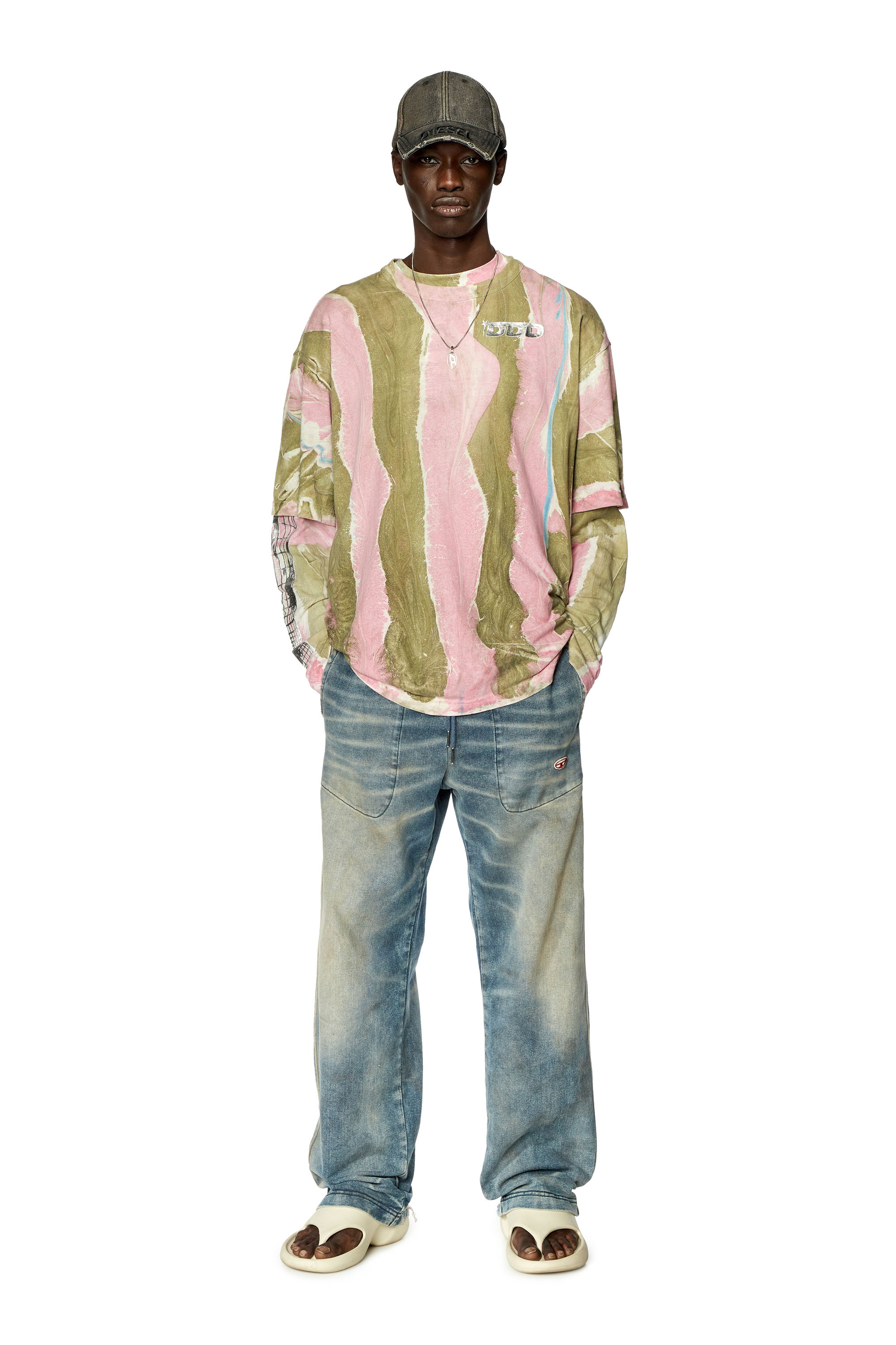 Asap rocky tie dye cheap sweater