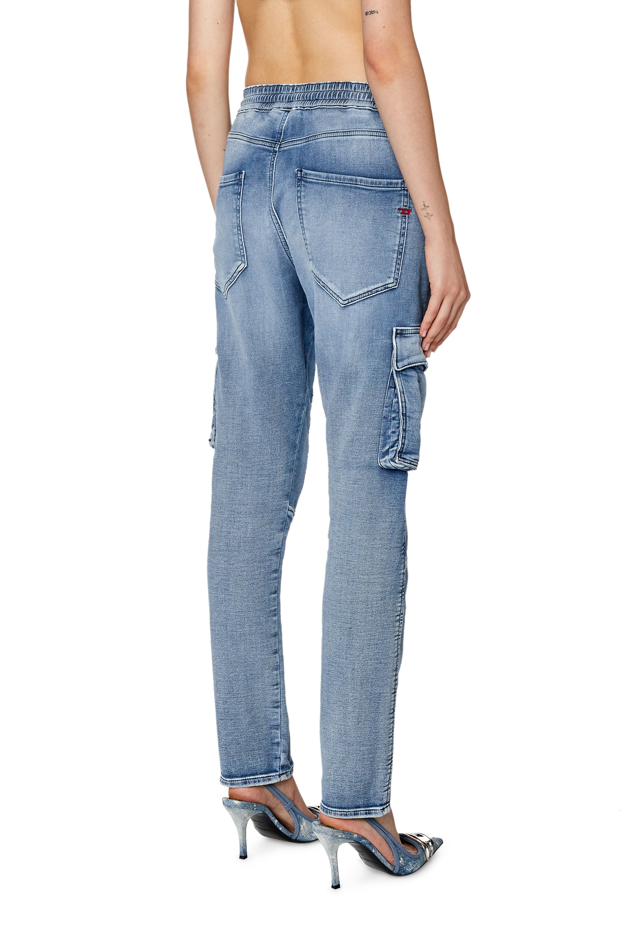 Diesel - Slim D-Ursy Track Denim 068FL, Medium blue - Image 2