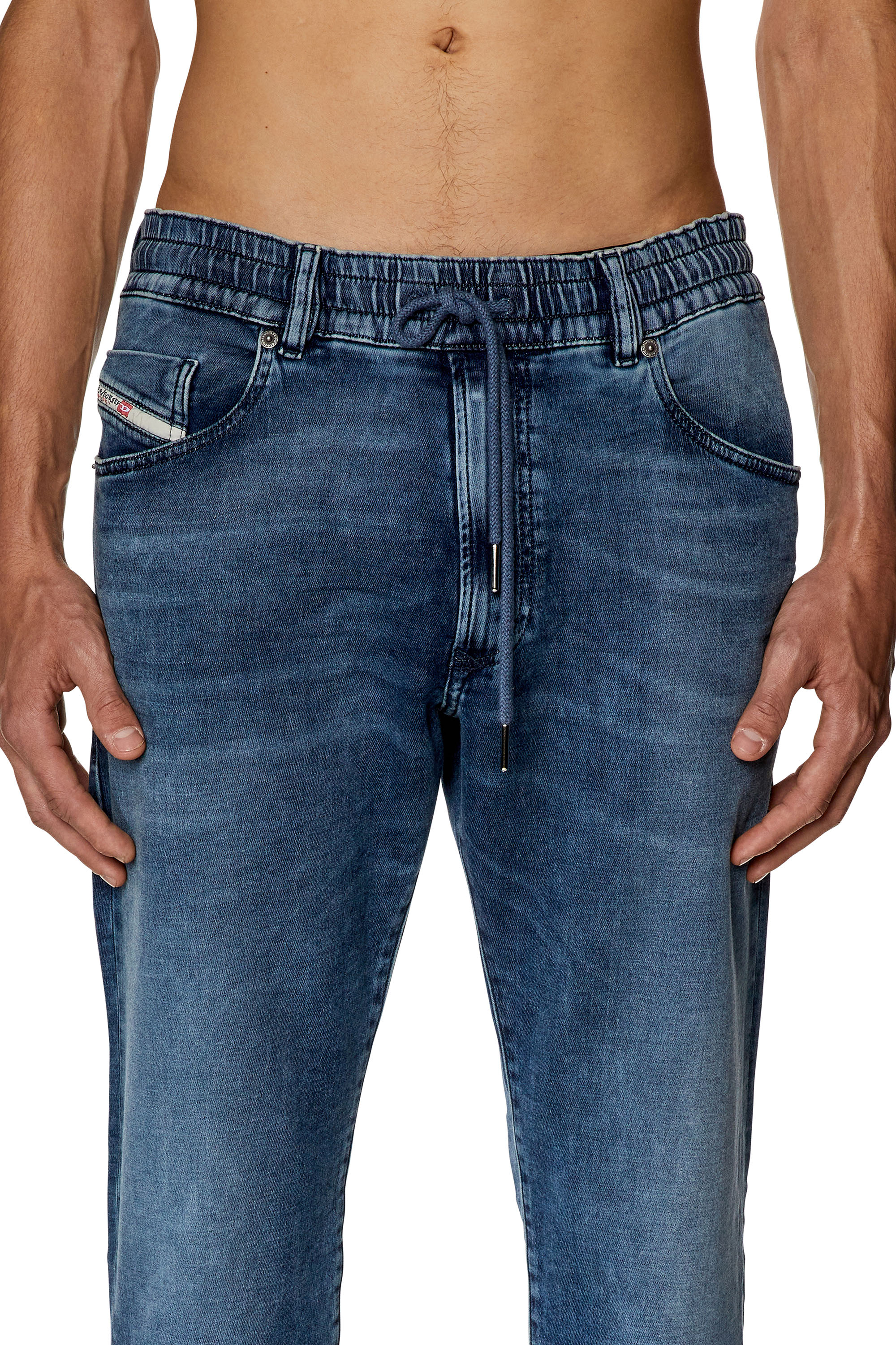 Diesel - Tapered Krooley JoggJeans® 068FJ, Medium blue - Image 3