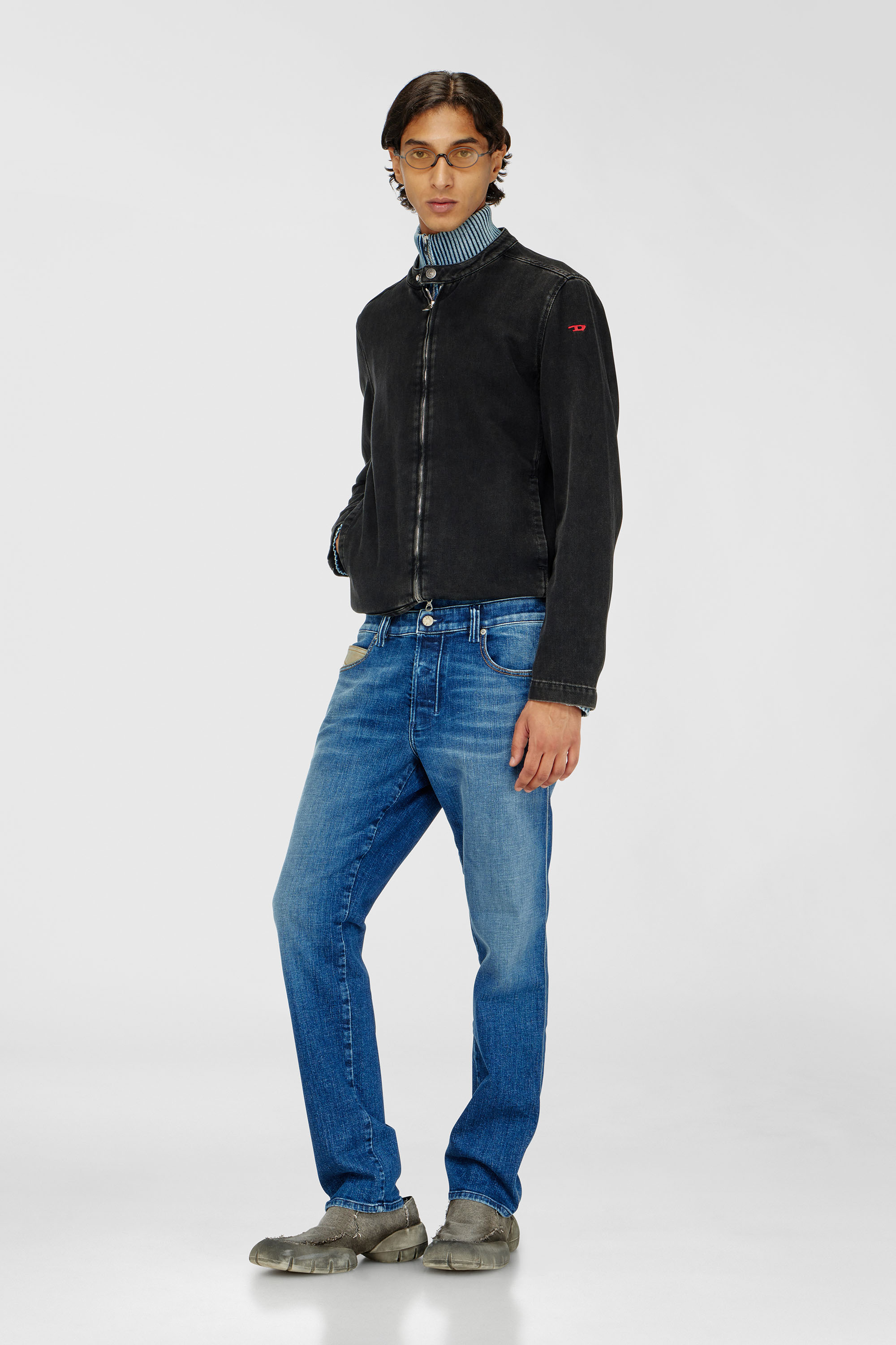 Diesel - Man's Slim Jeans 1993 D-Vyl 09R92, Medium blue - 2