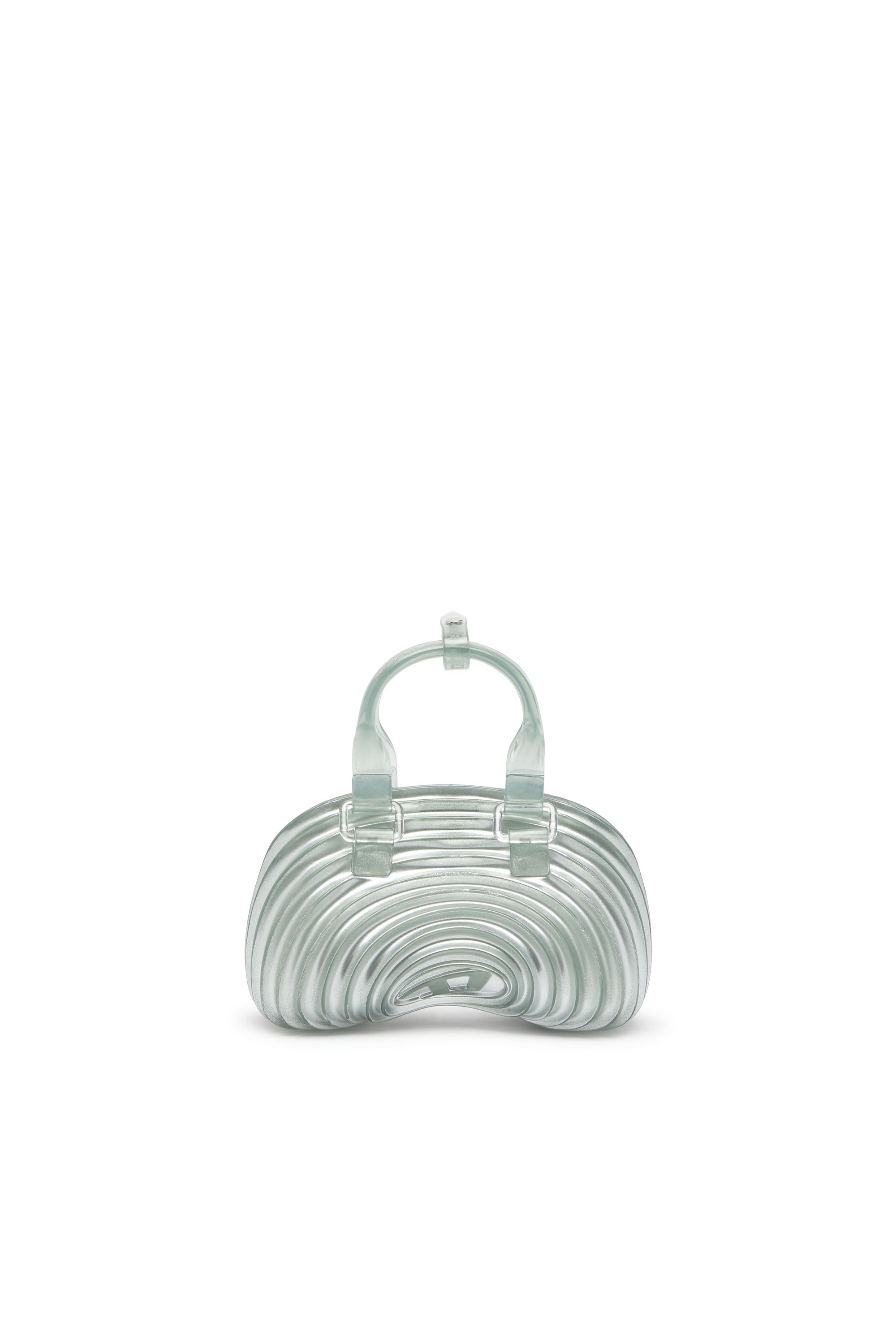 Diesel - MELISSA QUANTUM DOME, Woman's Quantum Dome - Handbag in Melflex&reg; in Silver - 2