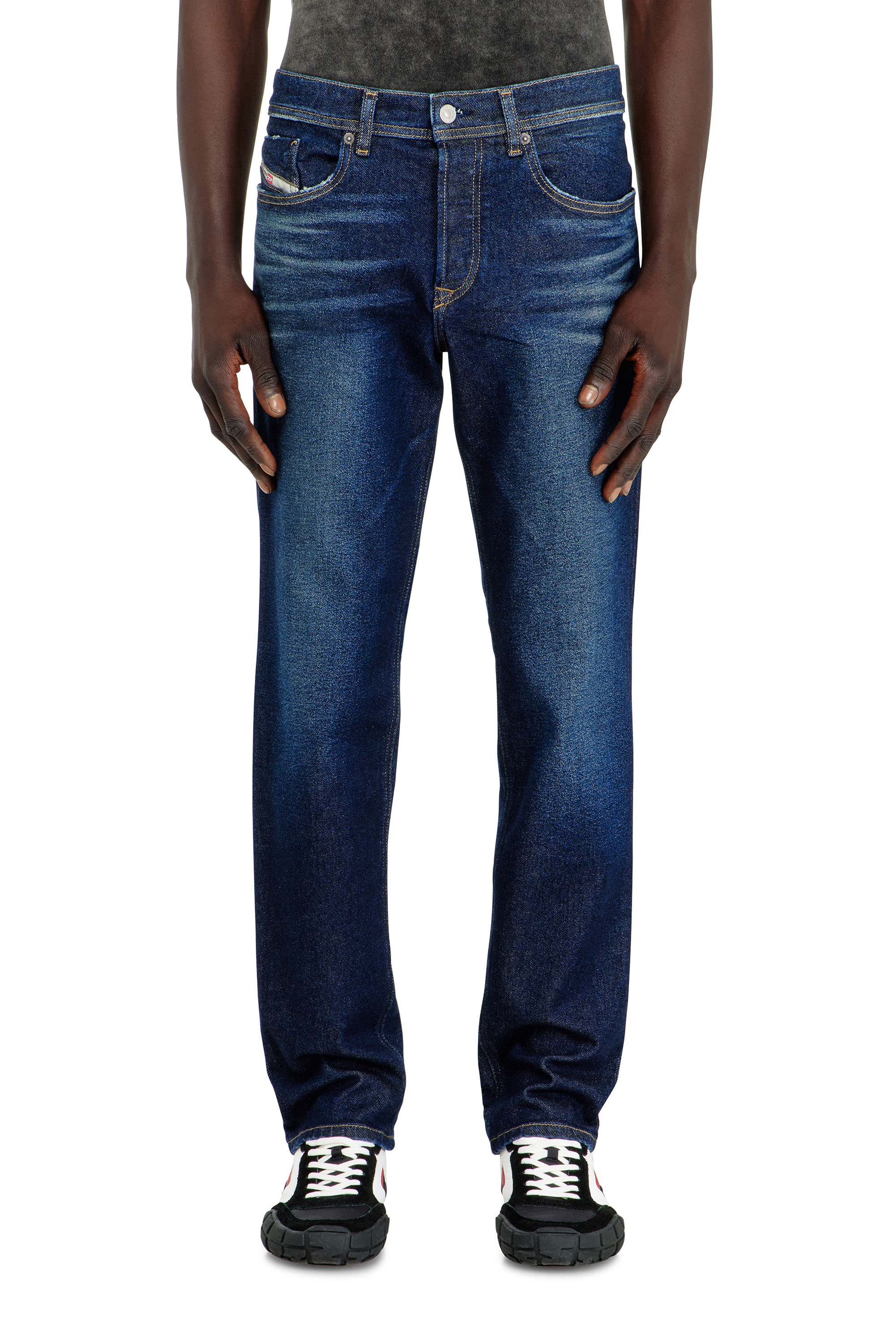 Diesel - Man's Regular Jeans 2023 D-Finitive 0KBBV, Dark Blue - 4