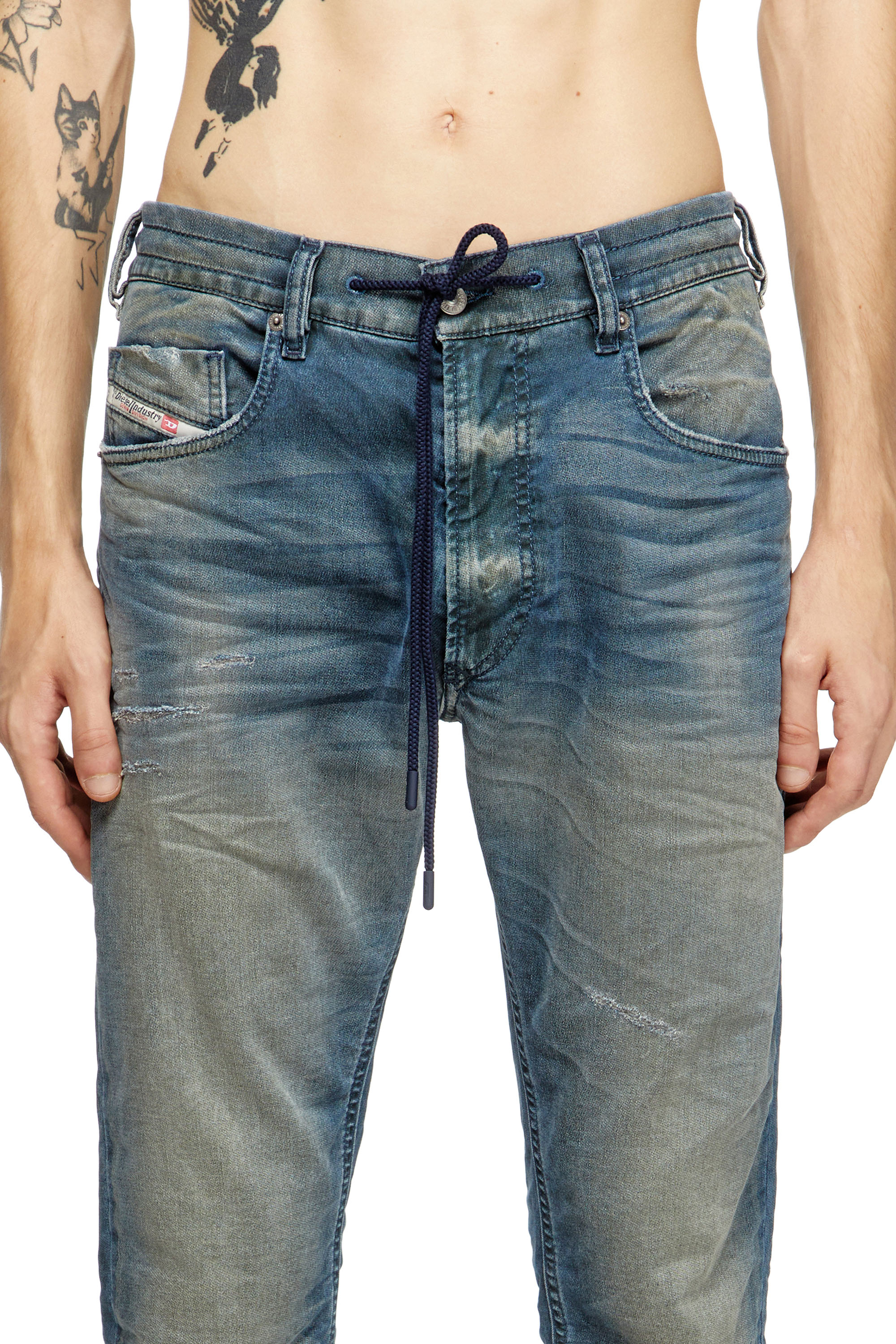 Regular 2032 D-Krooley Joggjeans® 068SC, Dark Blue Diesel - Man's Regular 2032 D-Krooley Joggjeans® 068SC, Dark Blue - 5