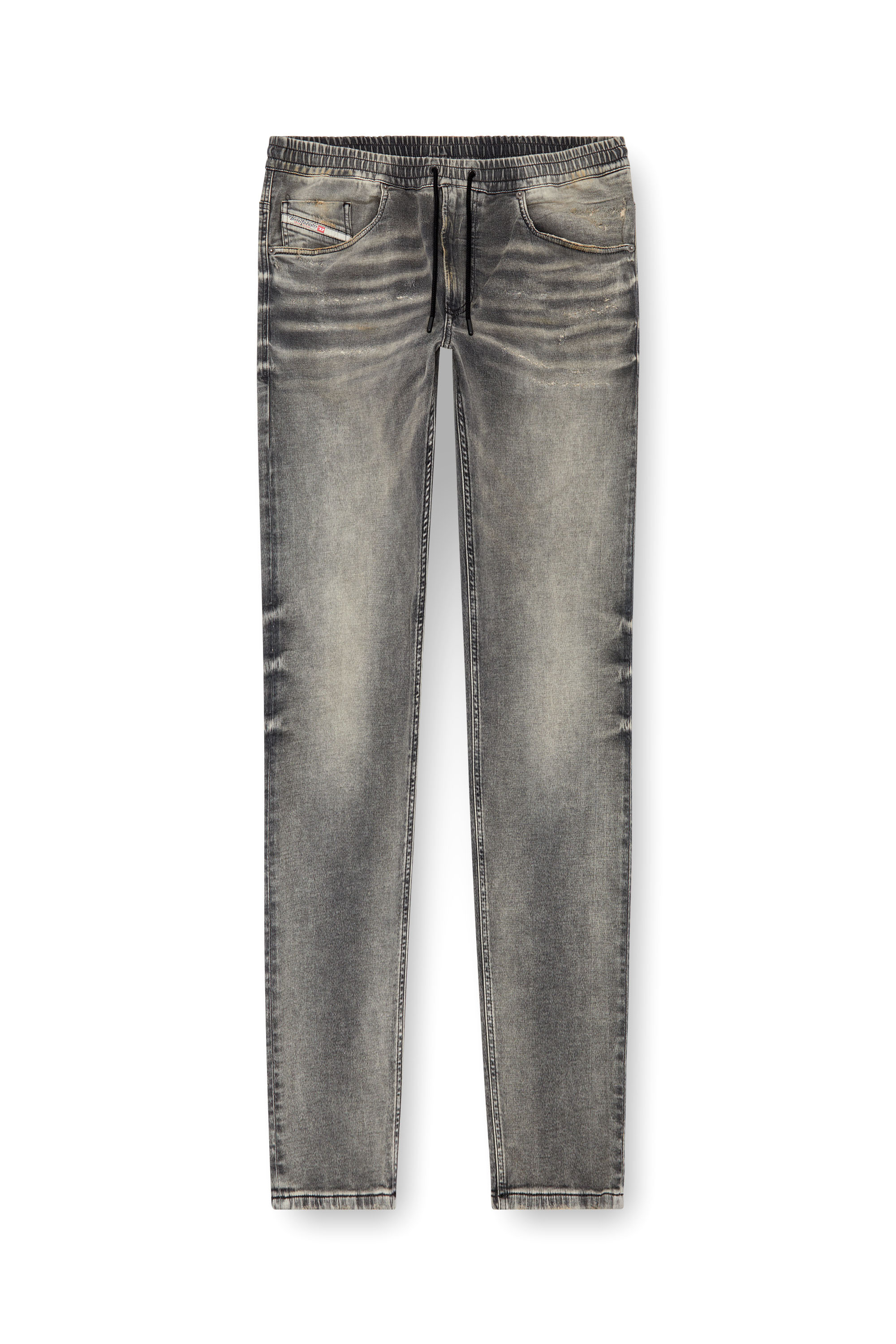 Diesel - Man's Regular 2030 D-Krooley Joggjeans® 068LQ, Grey - 5