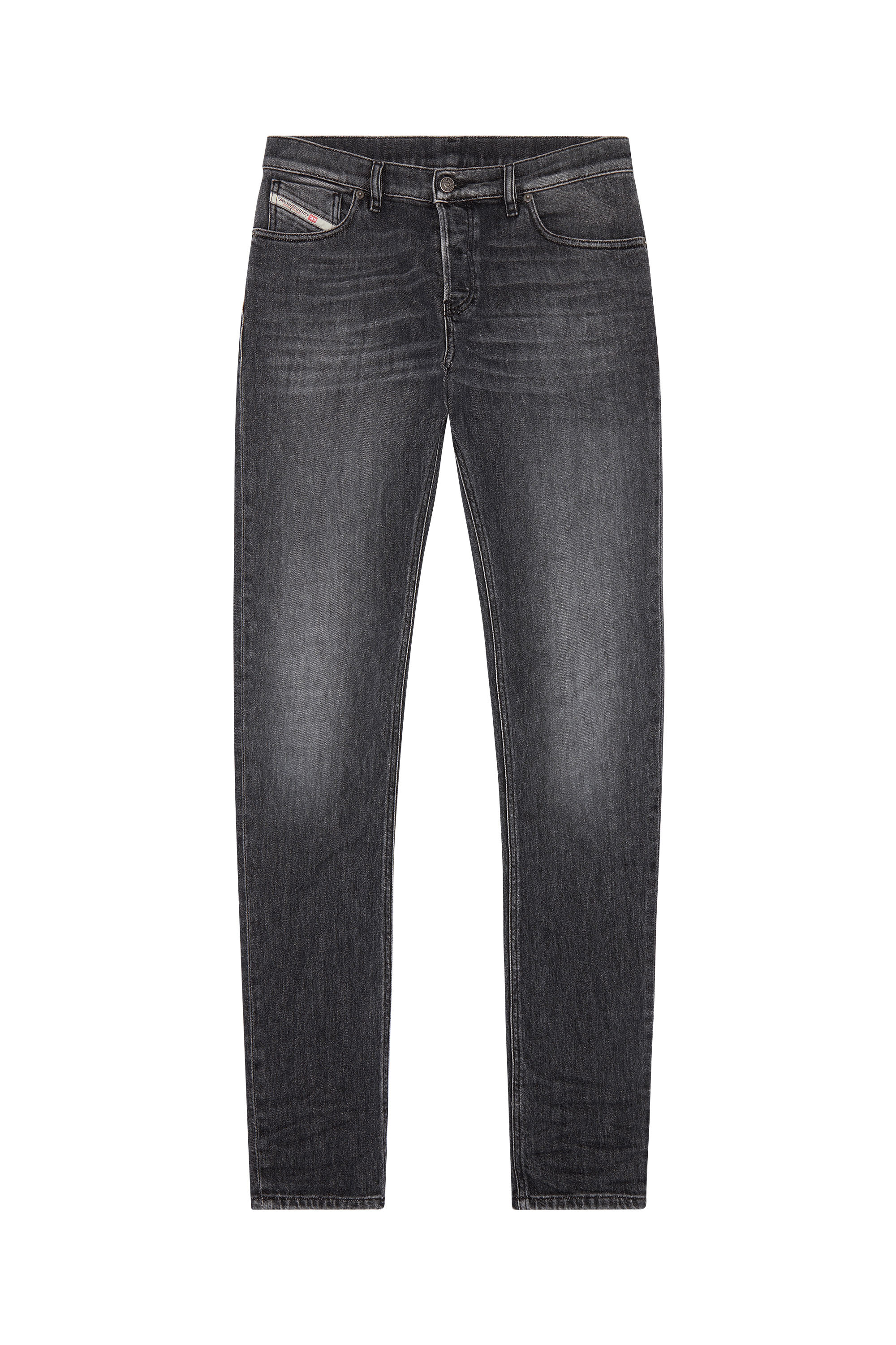 Diesel - Straight Jeans 1995 D-Sark 09F84, Black/Dark grey - Image 5