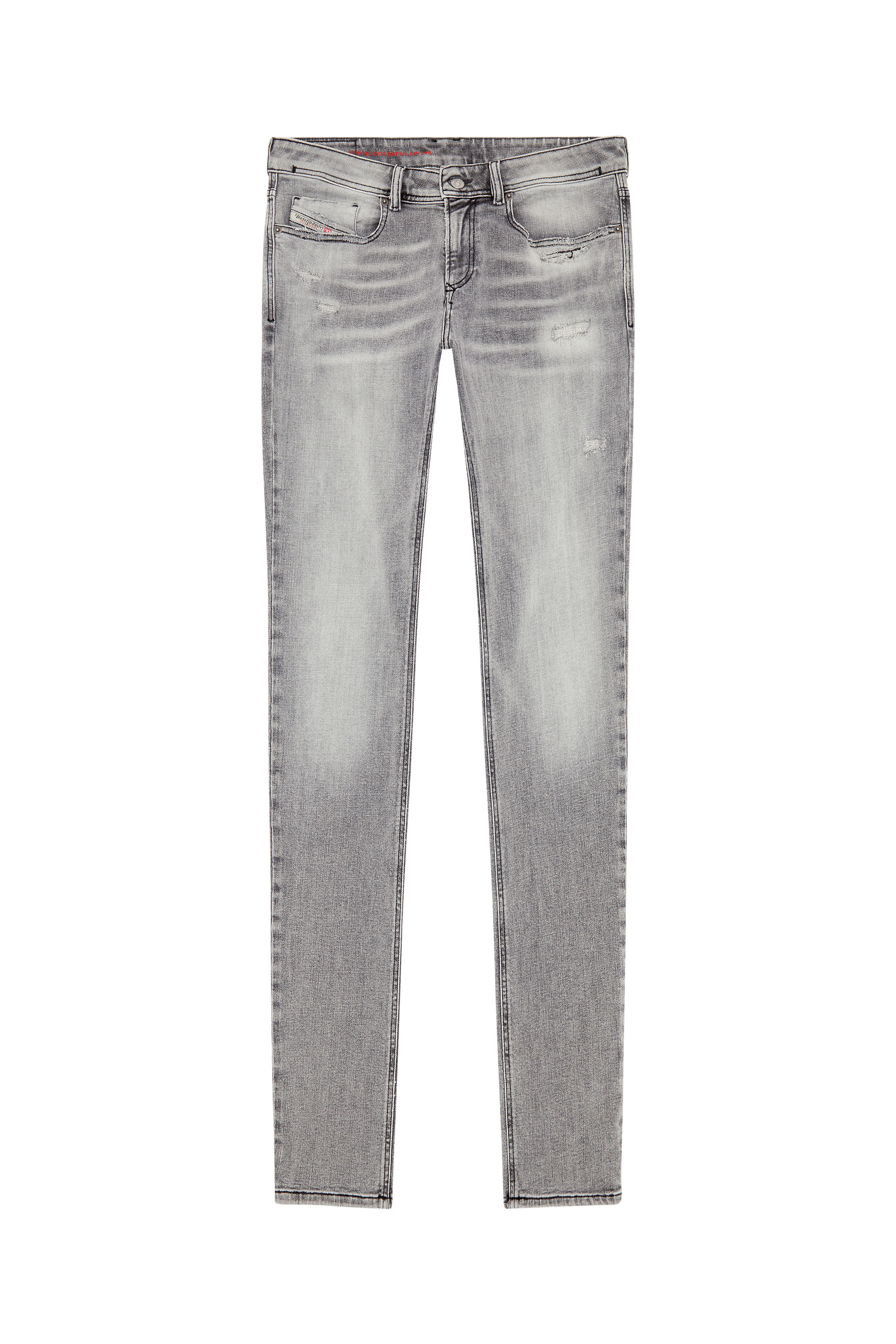 Diesel - Man Skinny Jeans 1979 Sleenker E9B97, Black/Dark grey - Image 3