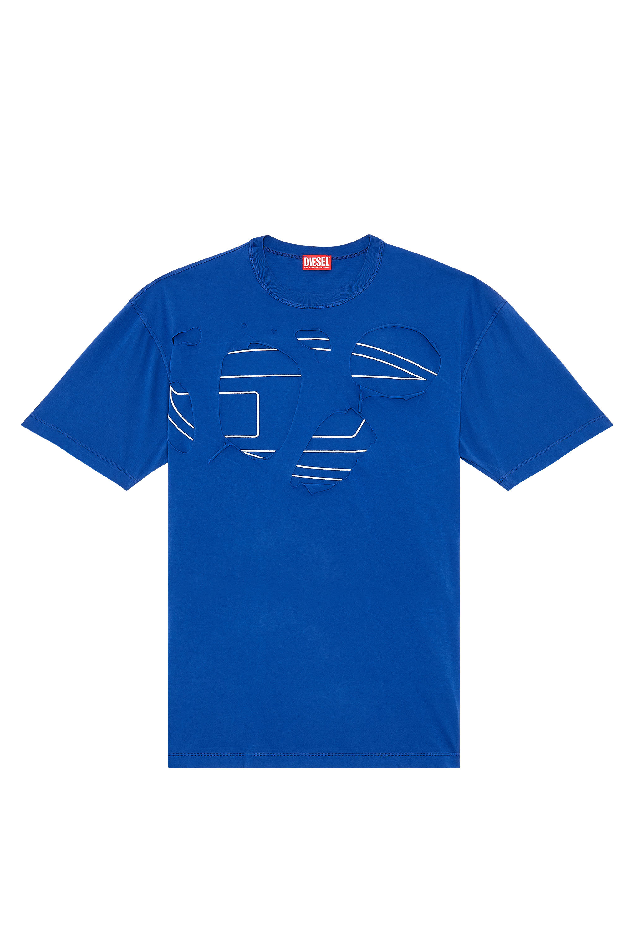 Diesel - T-STRAPOVAL, Blue - Image 4