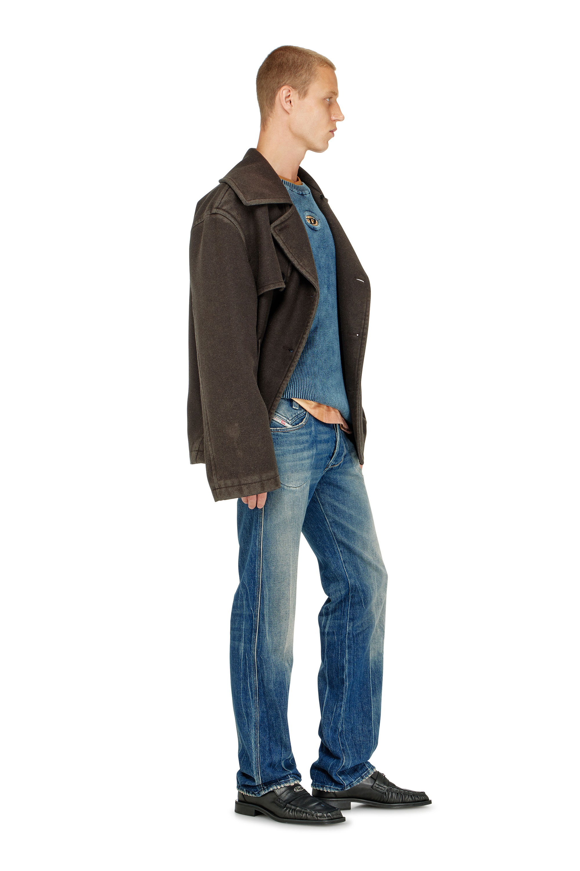 Diesel - Man's Regular Jeans 1985 Larkee 09Q27, Medium blue - 3