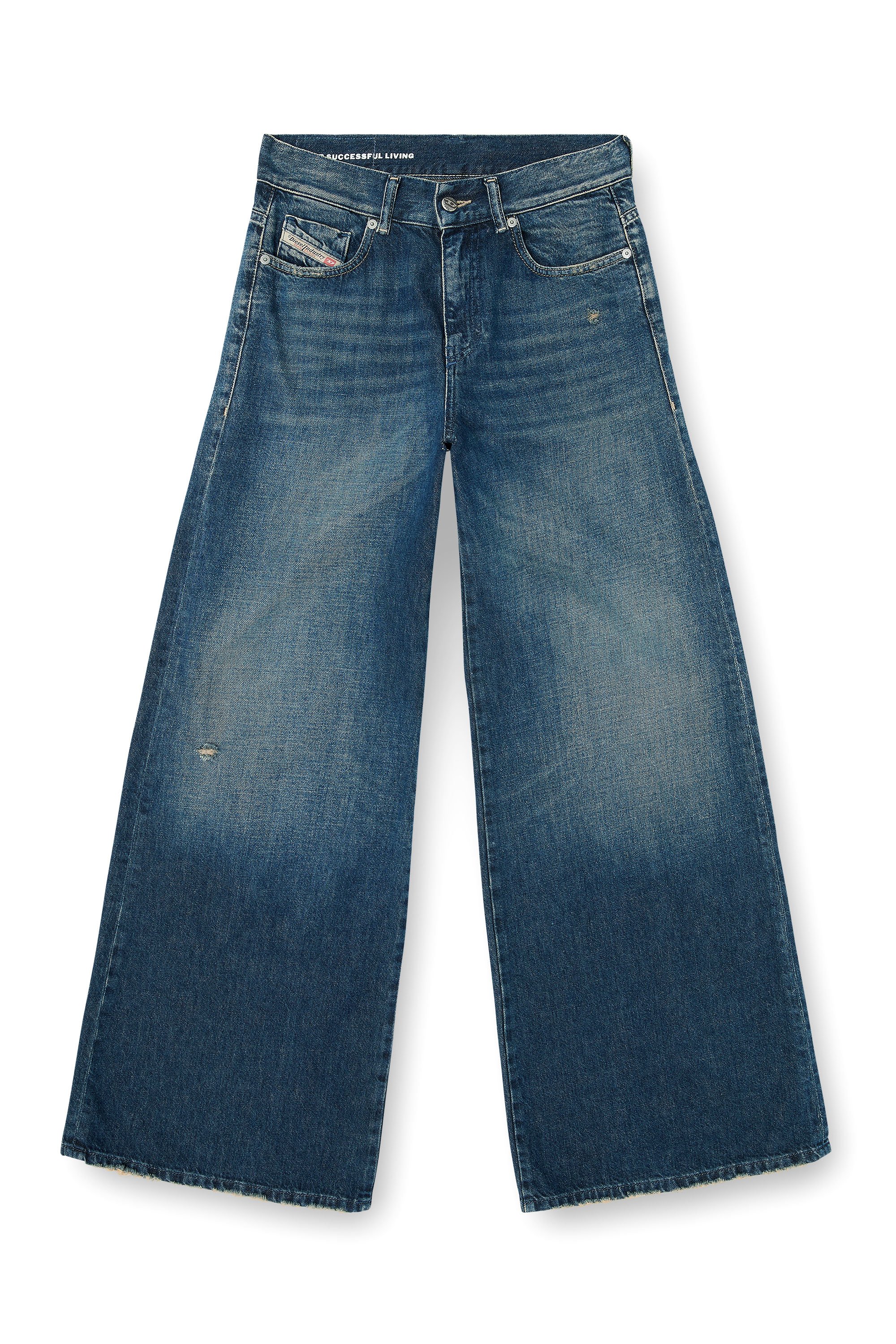 Diesel - Woman's Flare Jeans 1978 D-Akemi 09N70, Dark Blue - 3