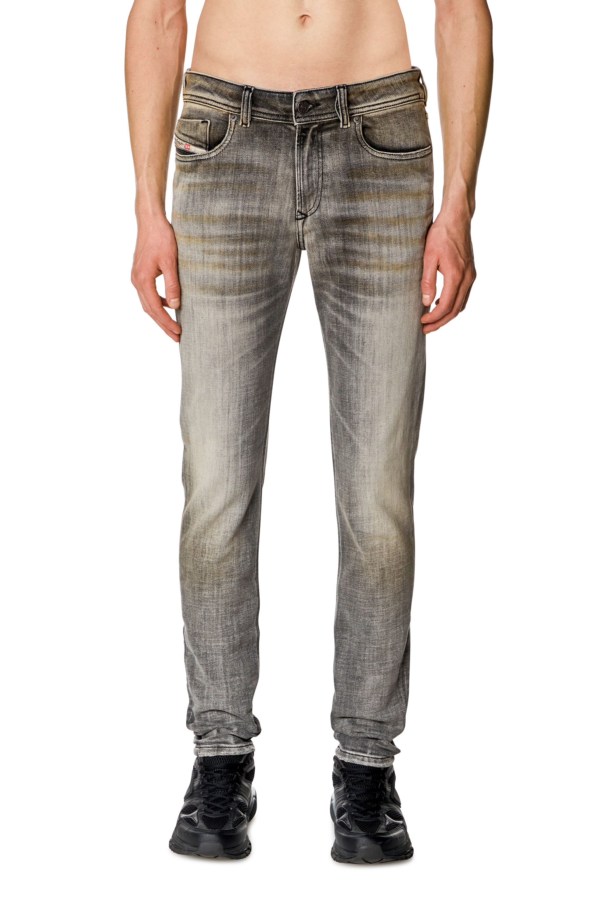 Diesel - Man Skinny Jeans 1979 Sleenker 09H74, Grey - Image 1