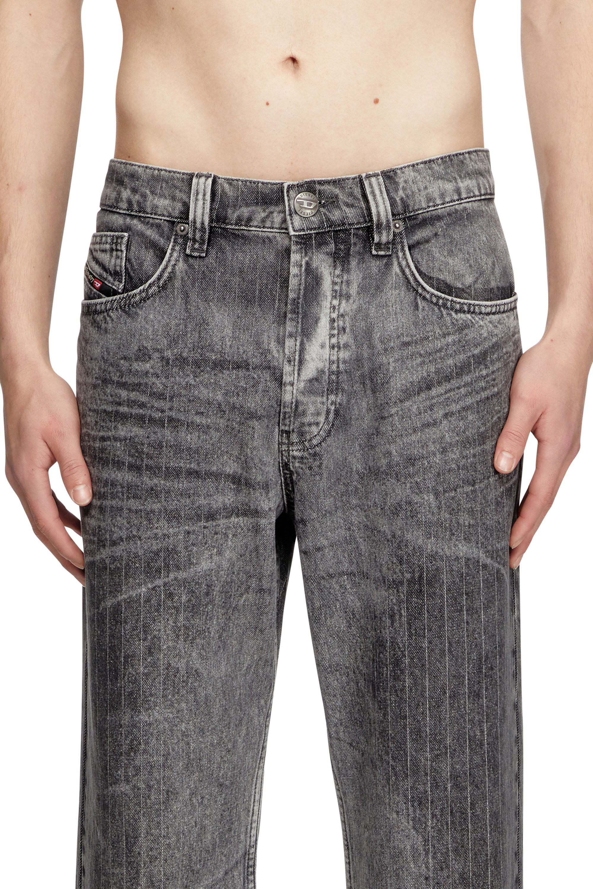 Diesel - Man's Regular Jeans 2010 D-Macs 0ABCU, Light Grey - 5