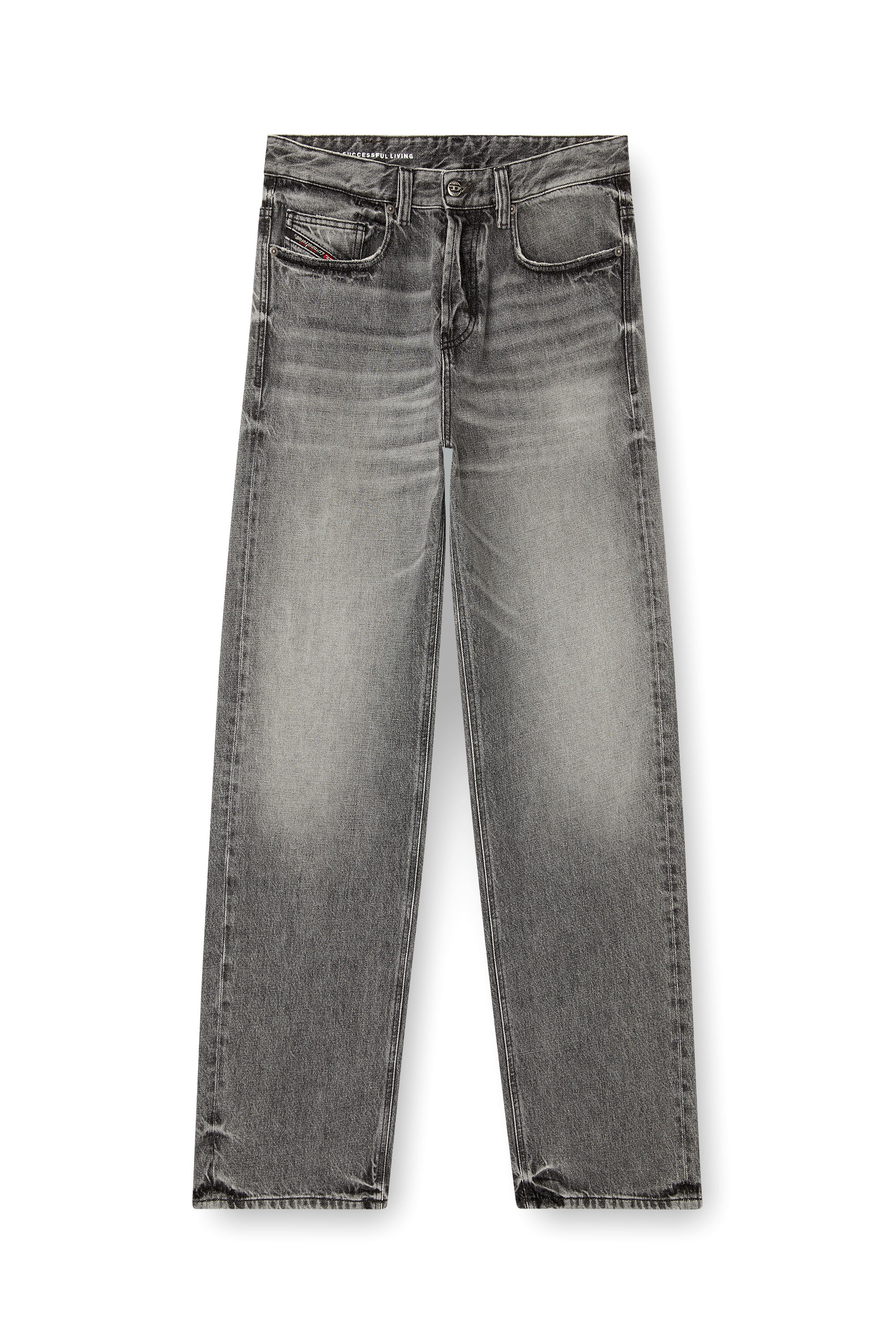 Relaxed Jeans 2001 D-Macro 007AW, Grey Diesel - Man's Relaxed Jeans 2001 D-Macro 007AW, Grey - 2