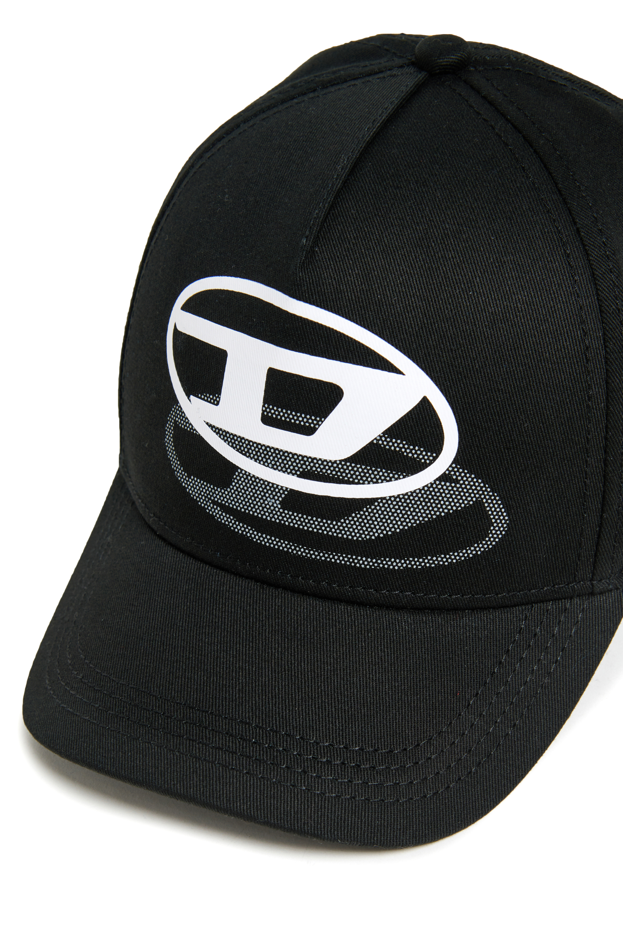 Diesel - FUPIR, Man's Baseball cap with shadow logo in Black - 3