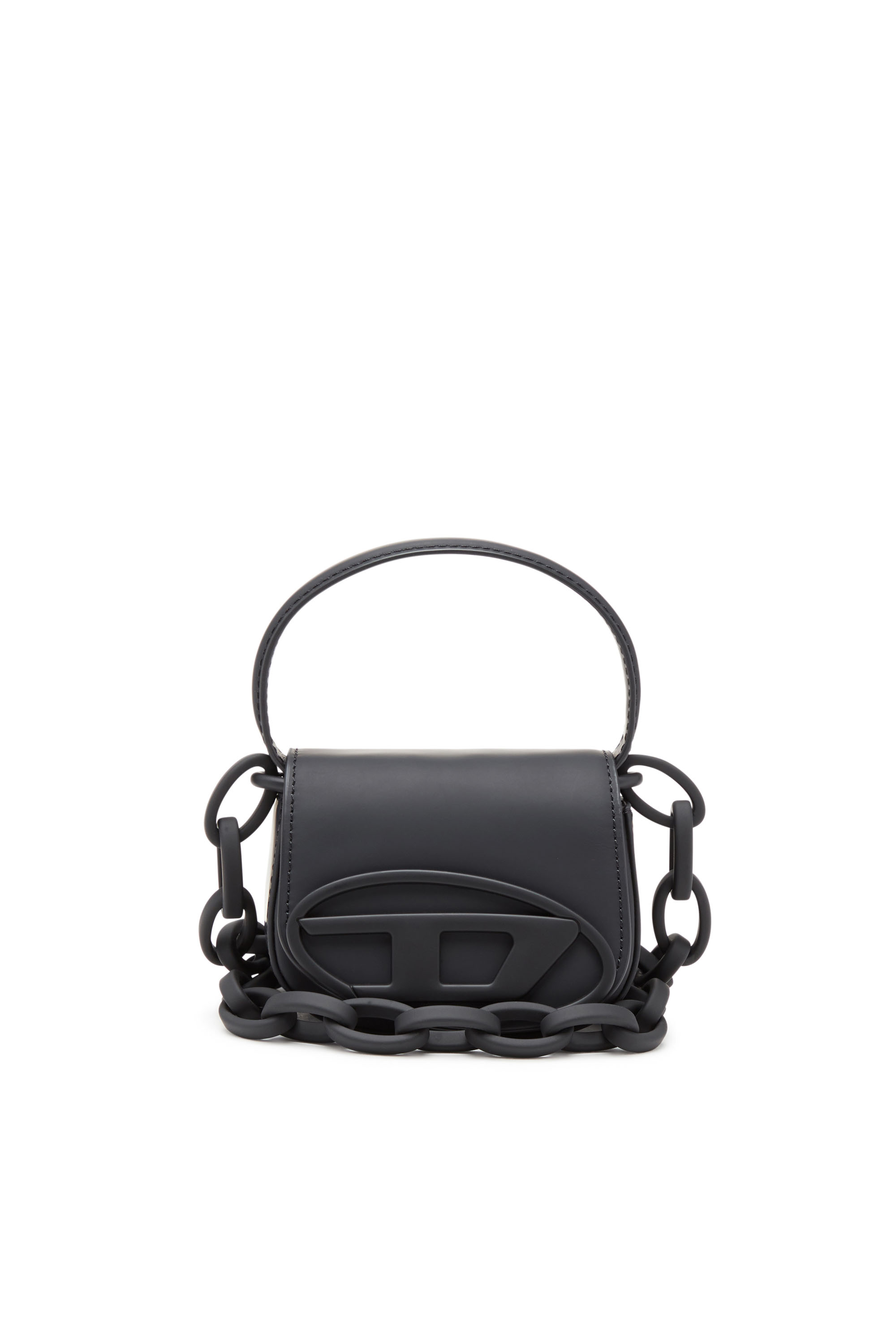 Diesel - 1DR XS, Woman 1DR Xs-Iconic mini bag in matte leather in Black - Image 1