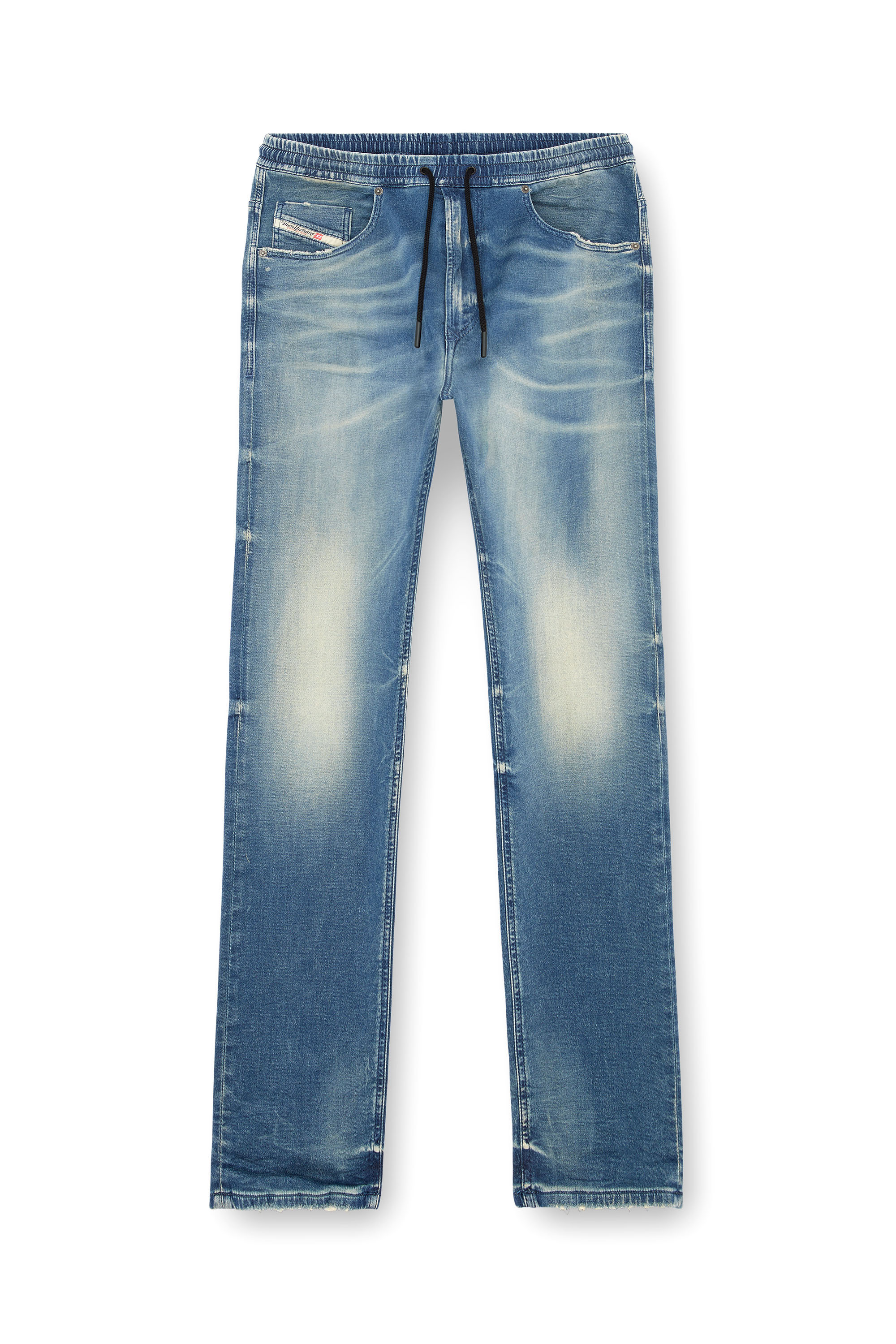 Diesel - Man's Tapered 2030 D-Krooley Joggjeans® 068MG, Medium blue - 5