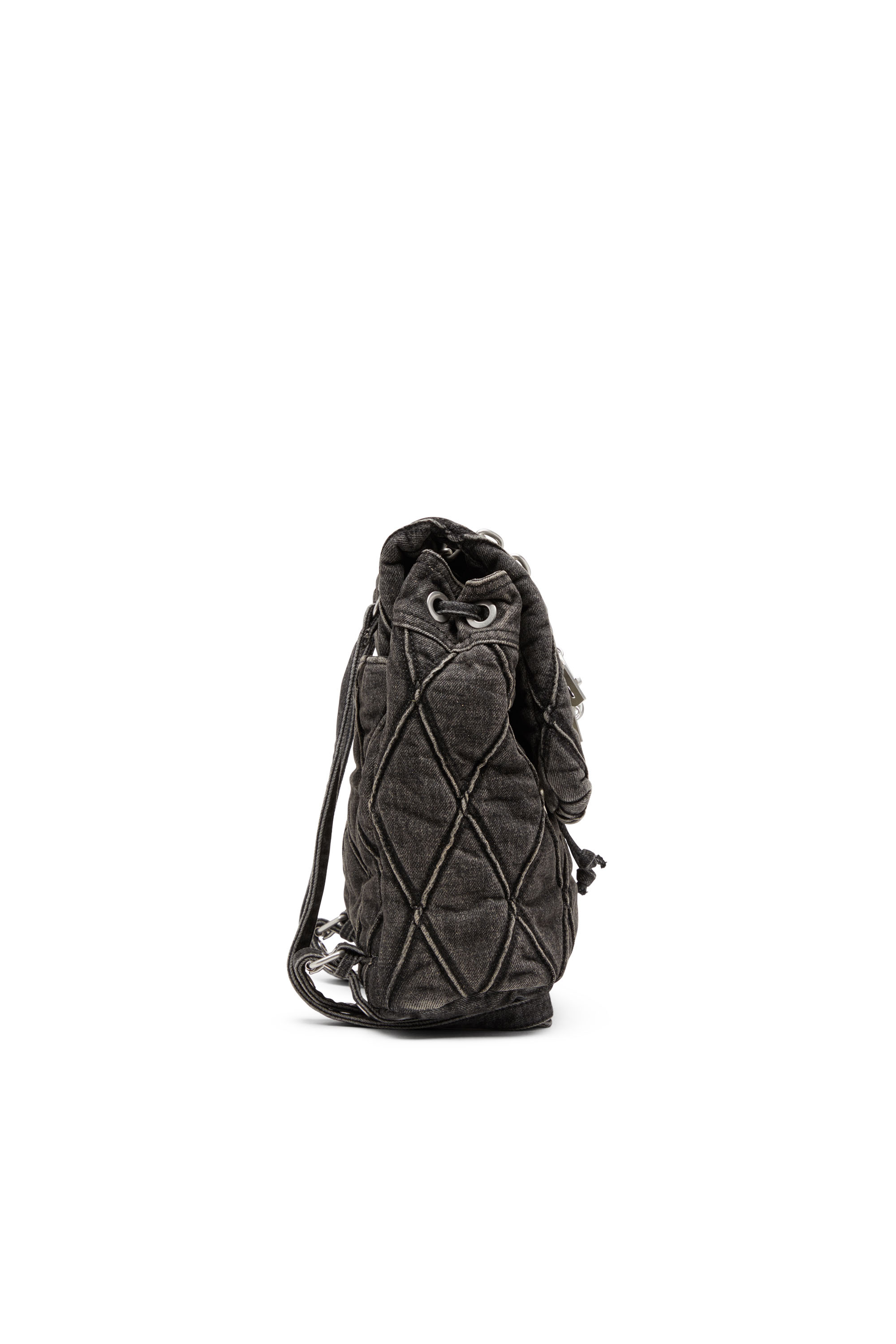 Diesel - CHARM-D BACKPACK S, Black - Image 3