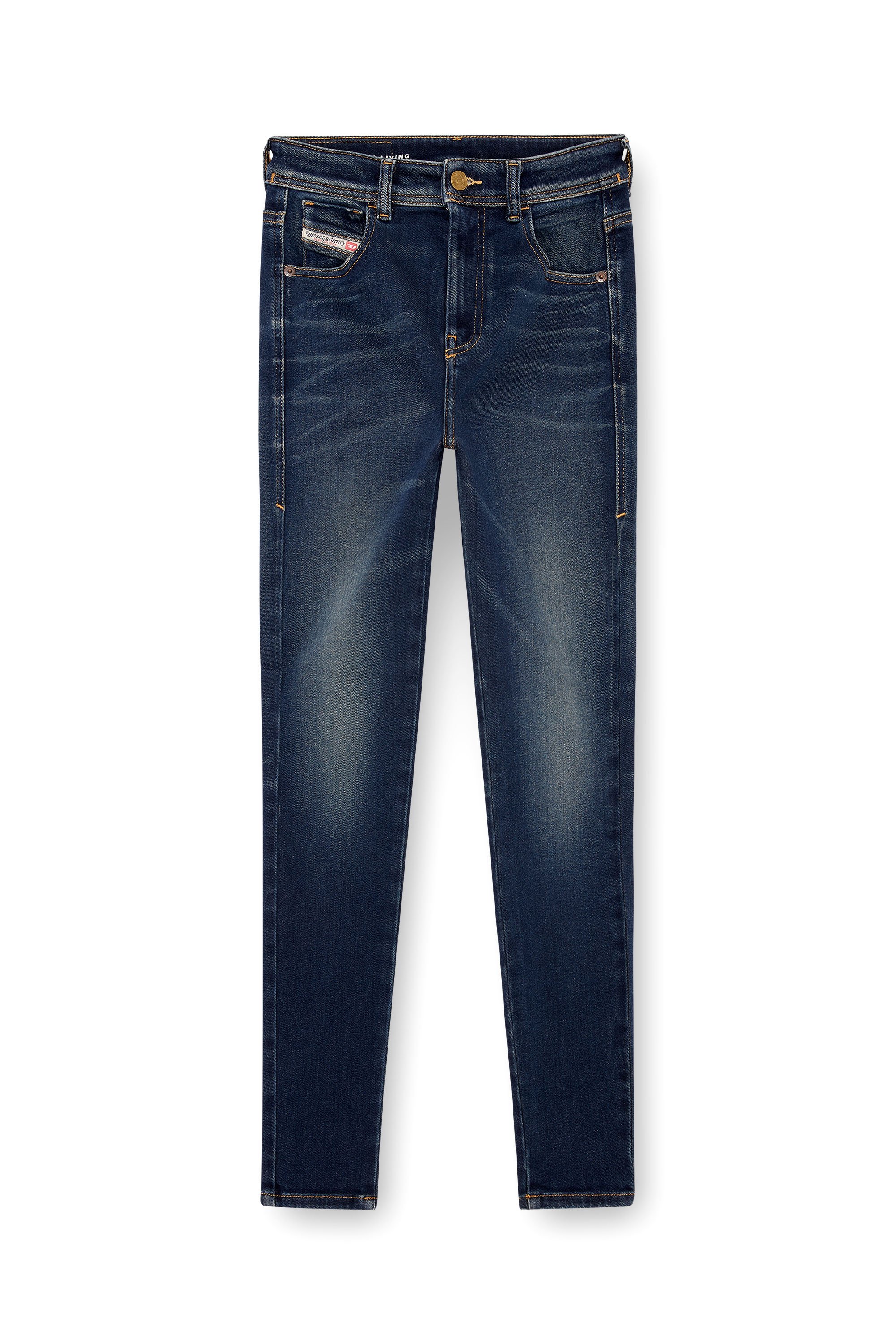 Diesel - Woman's Super skinny Jeans 1984 Slandy-High 09J11, Dark Blue - 5