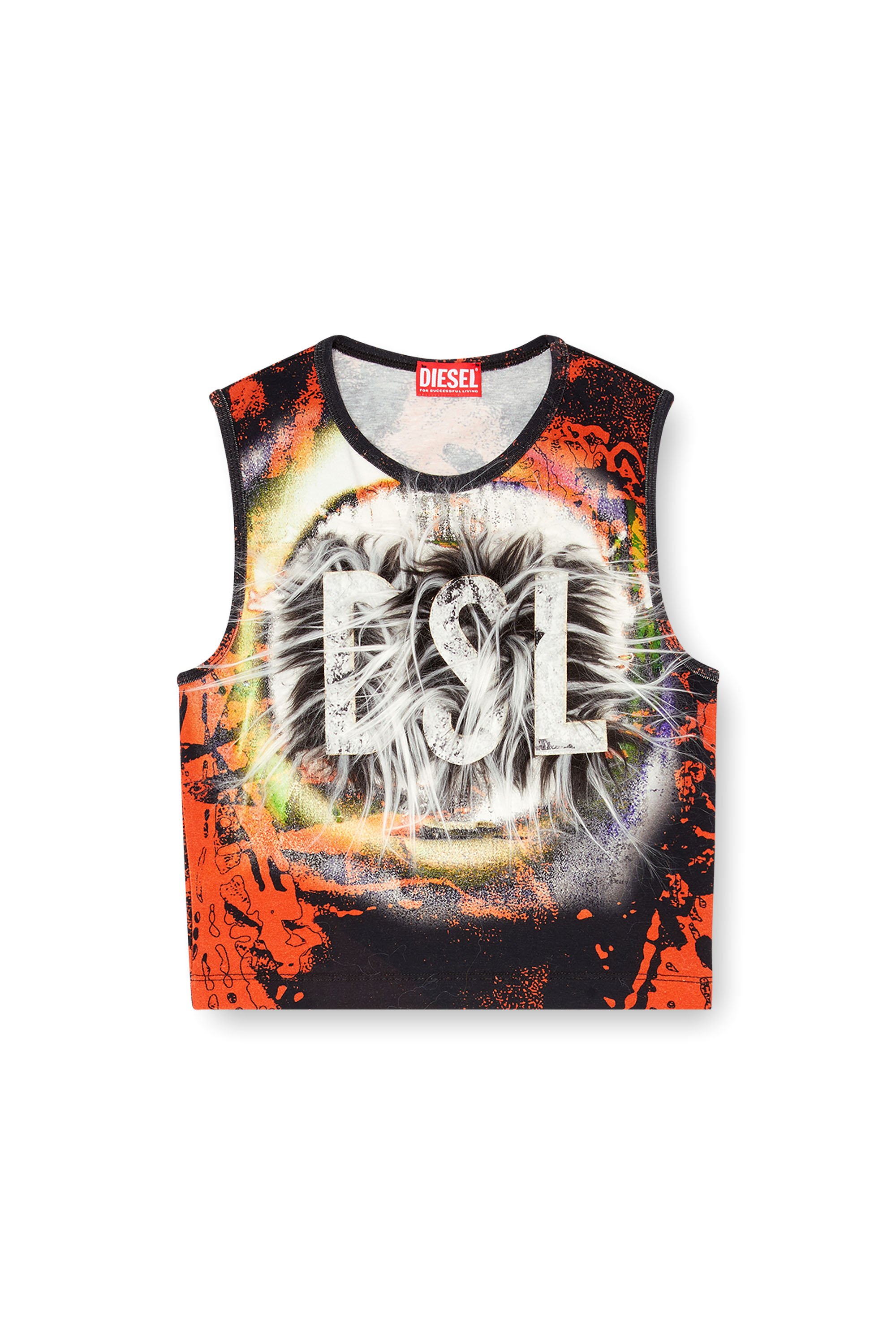 Diesel - T-GRAFITE, Multicolor/Black - Image 3