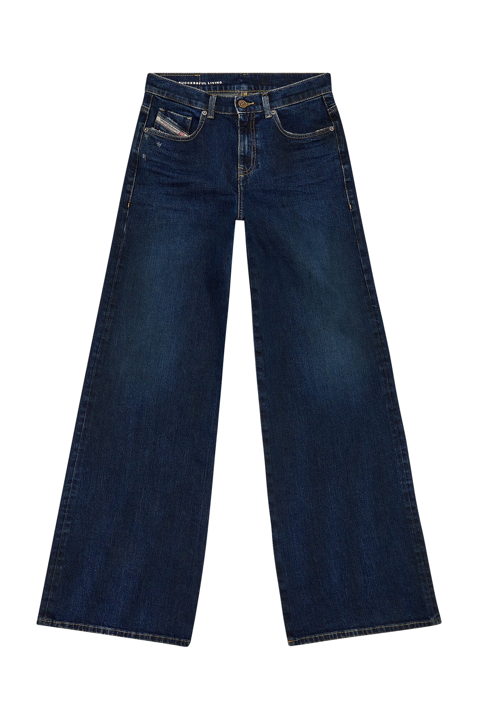 Diesel - Bootcut and Flare Jeans 1978 D-Akemi 09H48, Dark Blue - Image 3