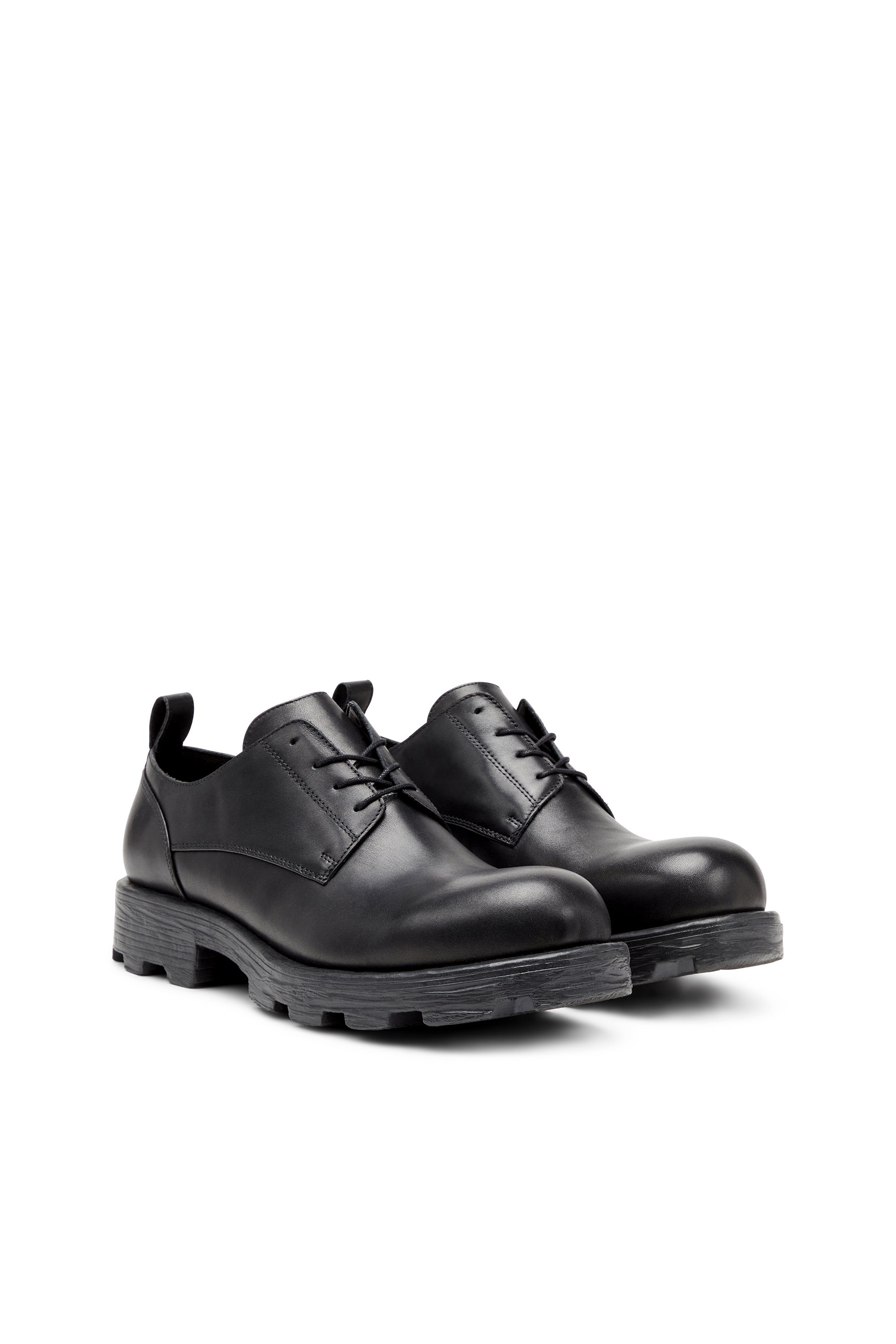 diesel leather shoes