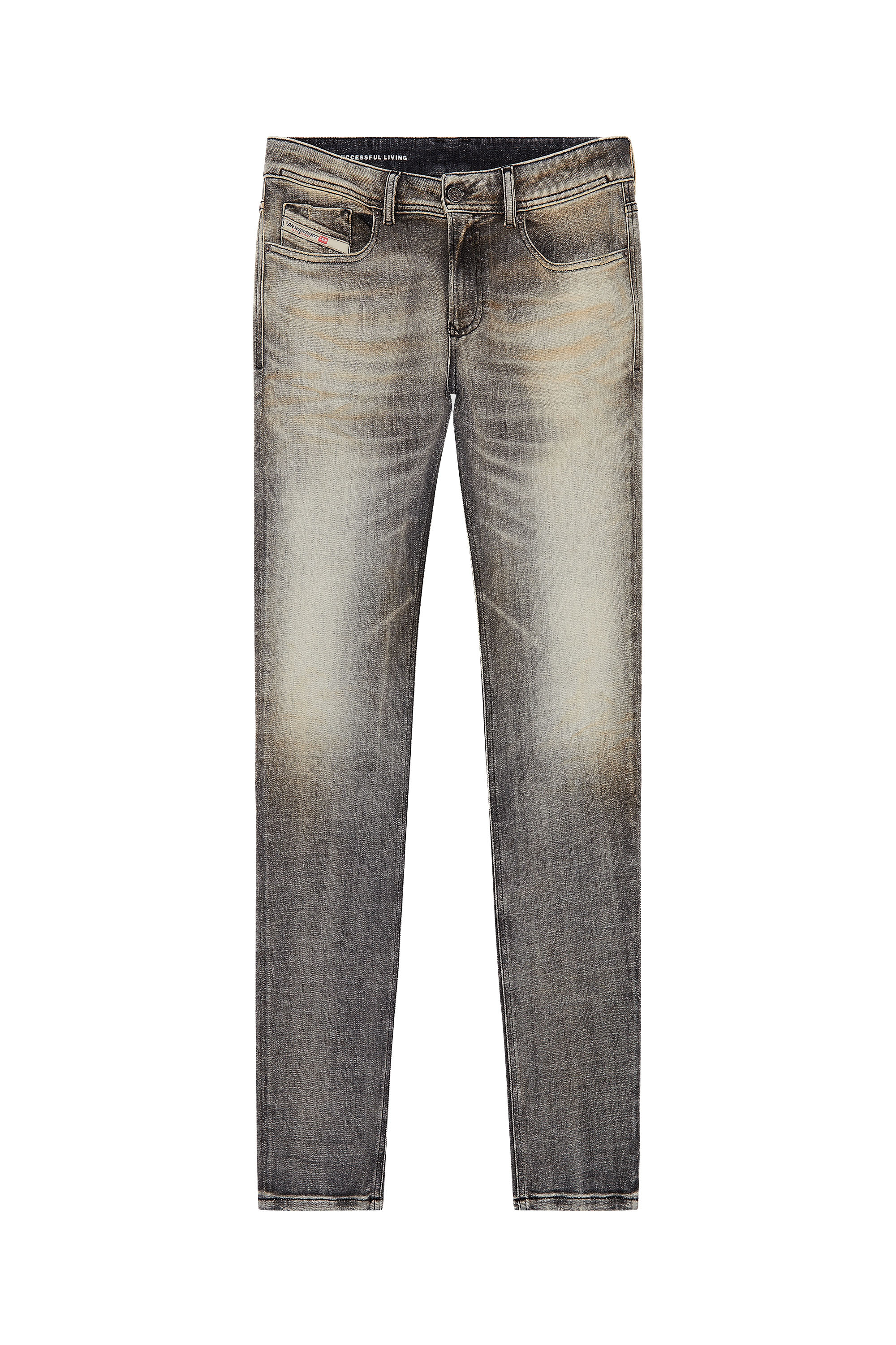 Diesel - Man Skinny Jeans 1979 Sleenker 09H74, Grey - Image 5