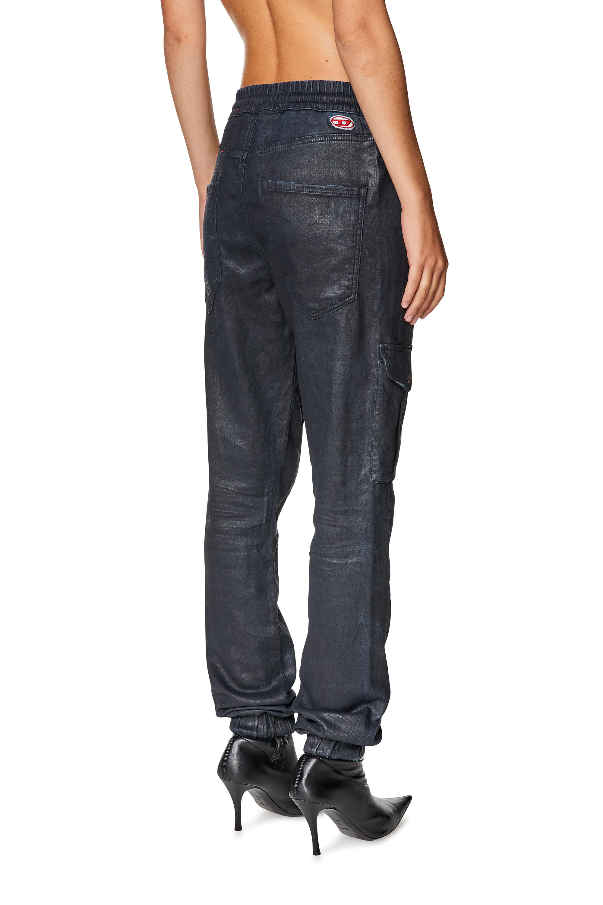 Diesel - Slim D-Ursy Track Denim 09H05, Dark Blue - Image 2