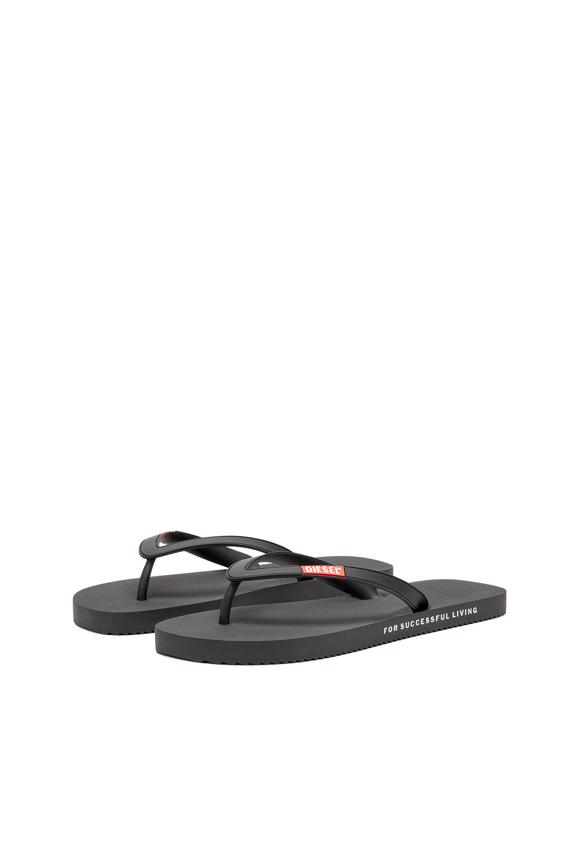 Diesel - SA-RIO, Man's Sa-Rio-Rubber flip-flops in Black - 8