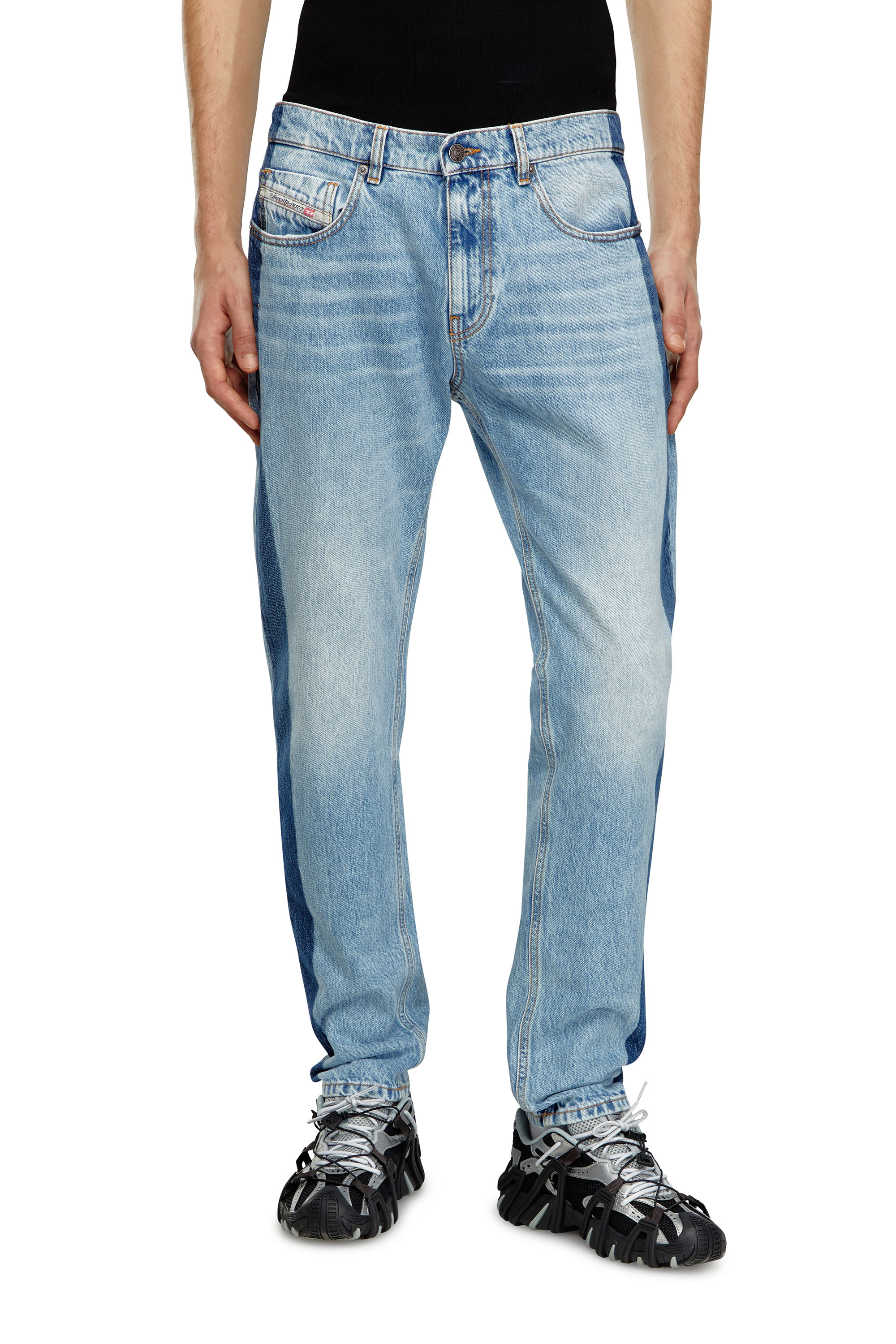 Diesel - Man Slim Jeans 2019 D-Strukt 0GHAC, Light Blue - Image 2