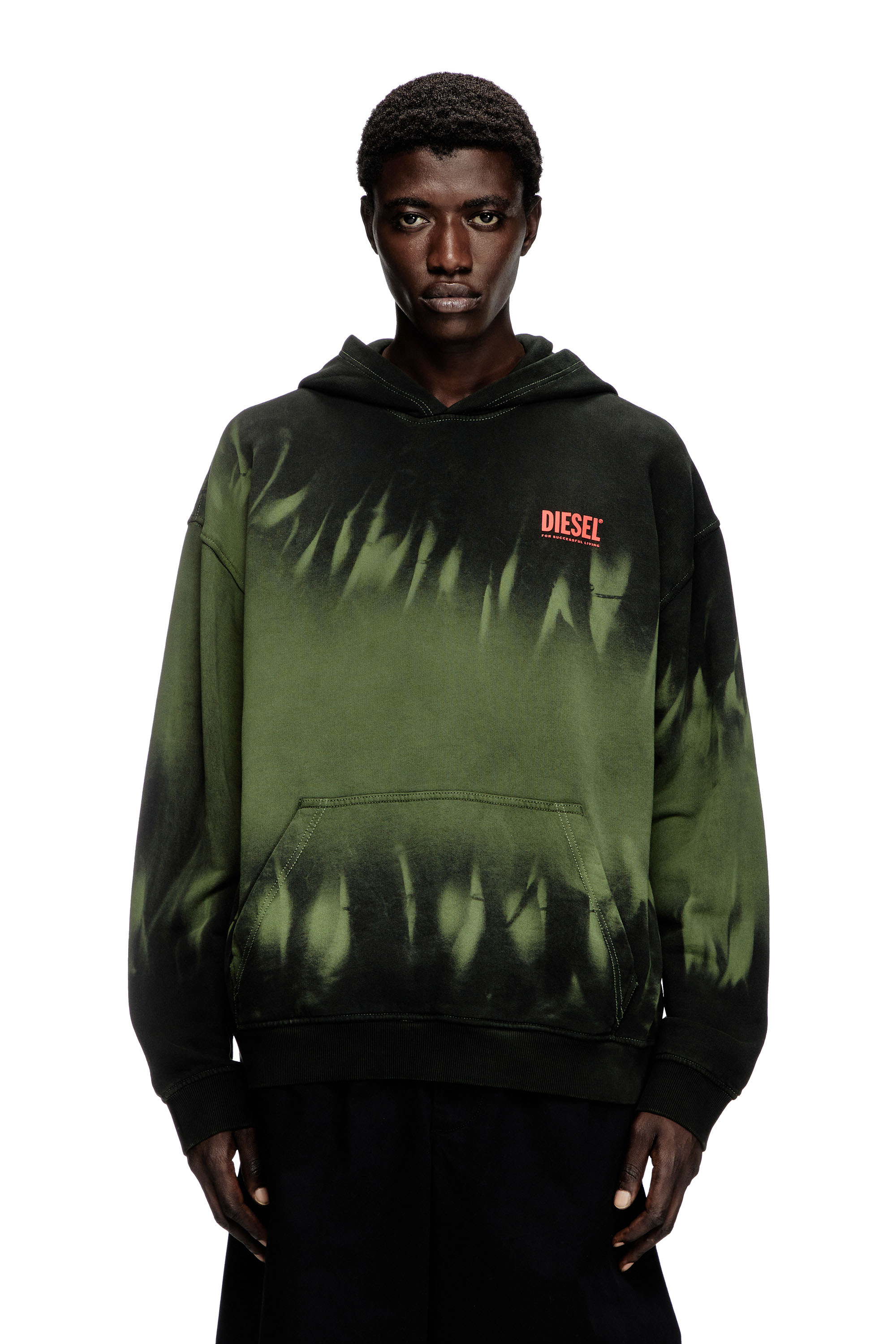 Green diesel hoodie hotsell