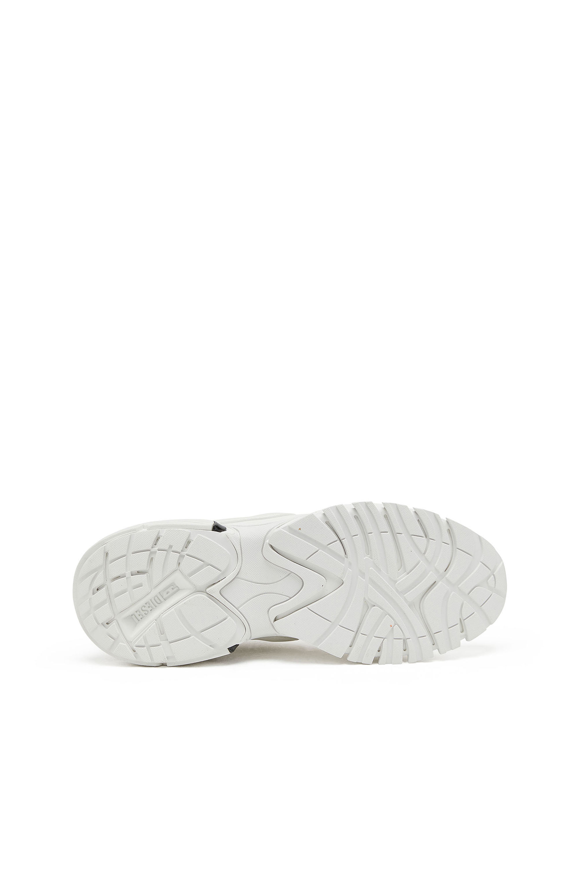 Diesel - S-SERENDIPITY PRO-X1 ZIP X, Unisex S-Serendipity-Slip-on mesh sneakers with zip in White - Image 4