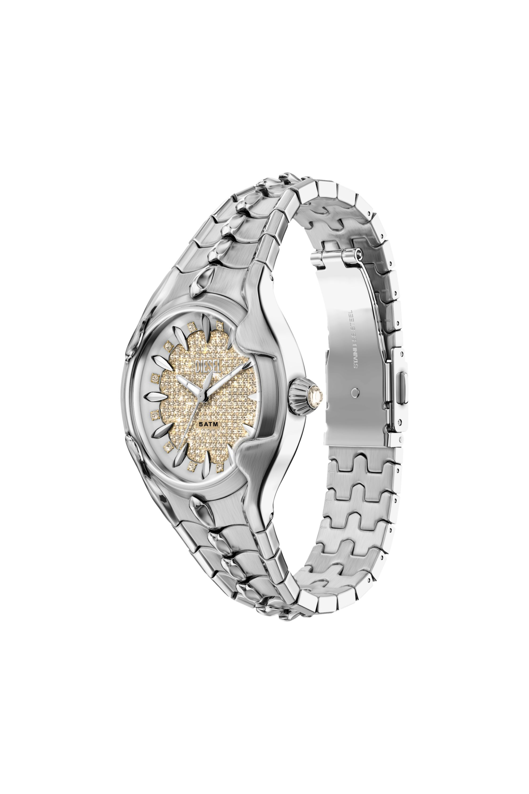 Diesel - DZ5631 WATCH, Man's Vert Stainless Steel Watch in Silver - 2