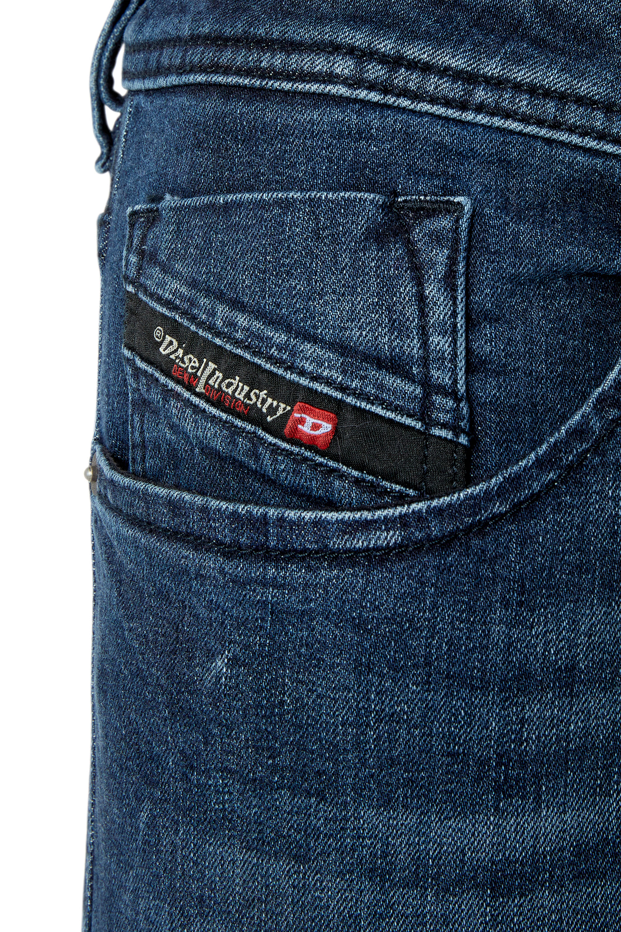 Diesel - Straight Jeans 1985 Larkee E195W, Dark Blue - Image 4