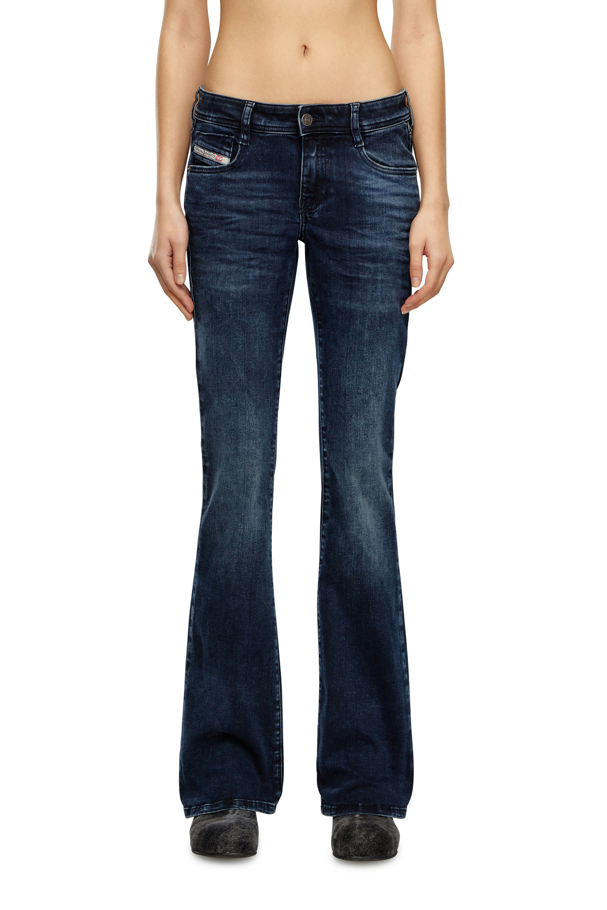 Bootcut Jeans 1969 D-Ebbey 0ENAR, Dark Blue Diesel - Woman's Bootcut Jeans 1969 D-Ebbey 0ENAR, Dark Blue - 3