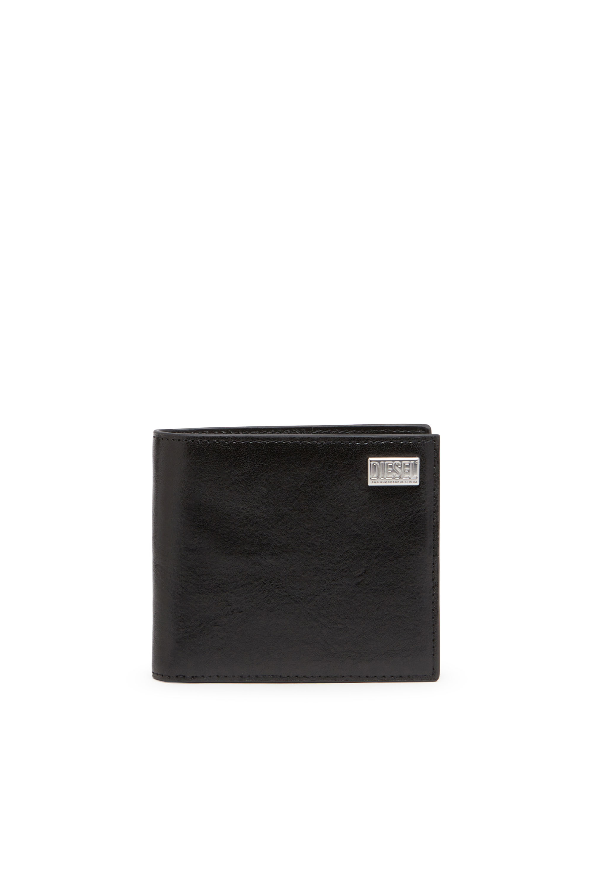 Diesel - BI-FOLD COIN S 3D, Black - Image 1